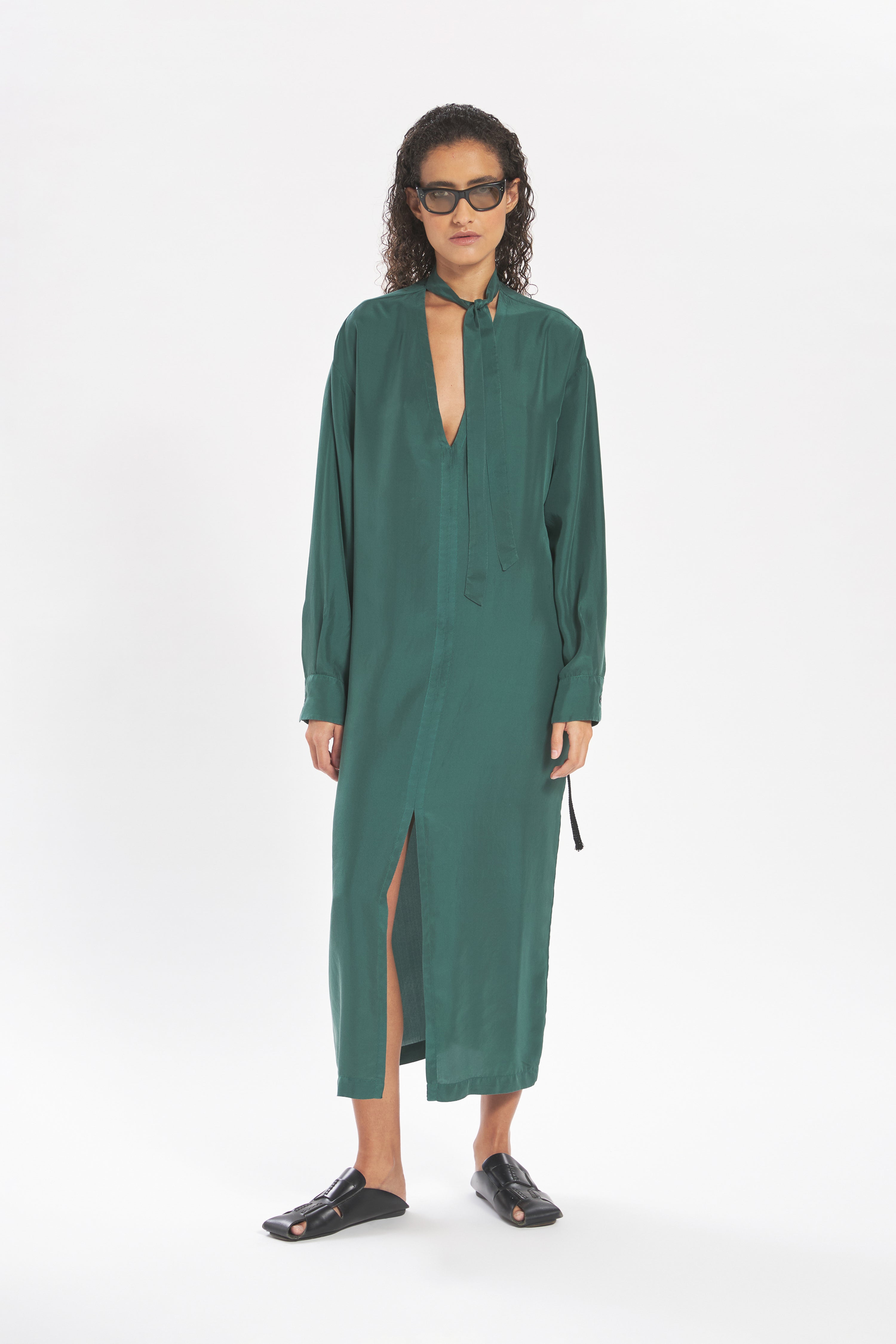 Dress Quintana Pura Smeraldo