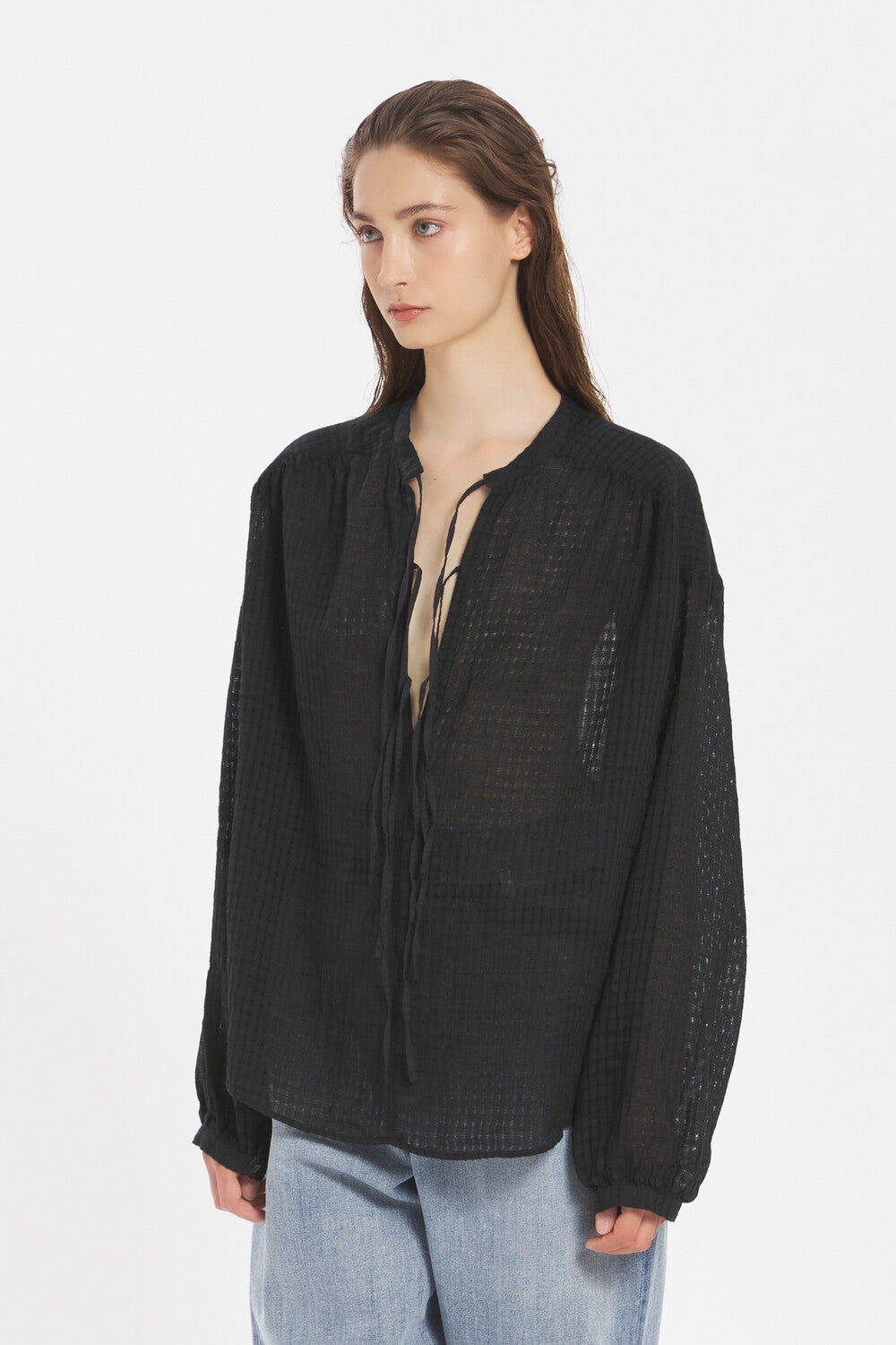 Shirt Prisca Spiraglio Nero