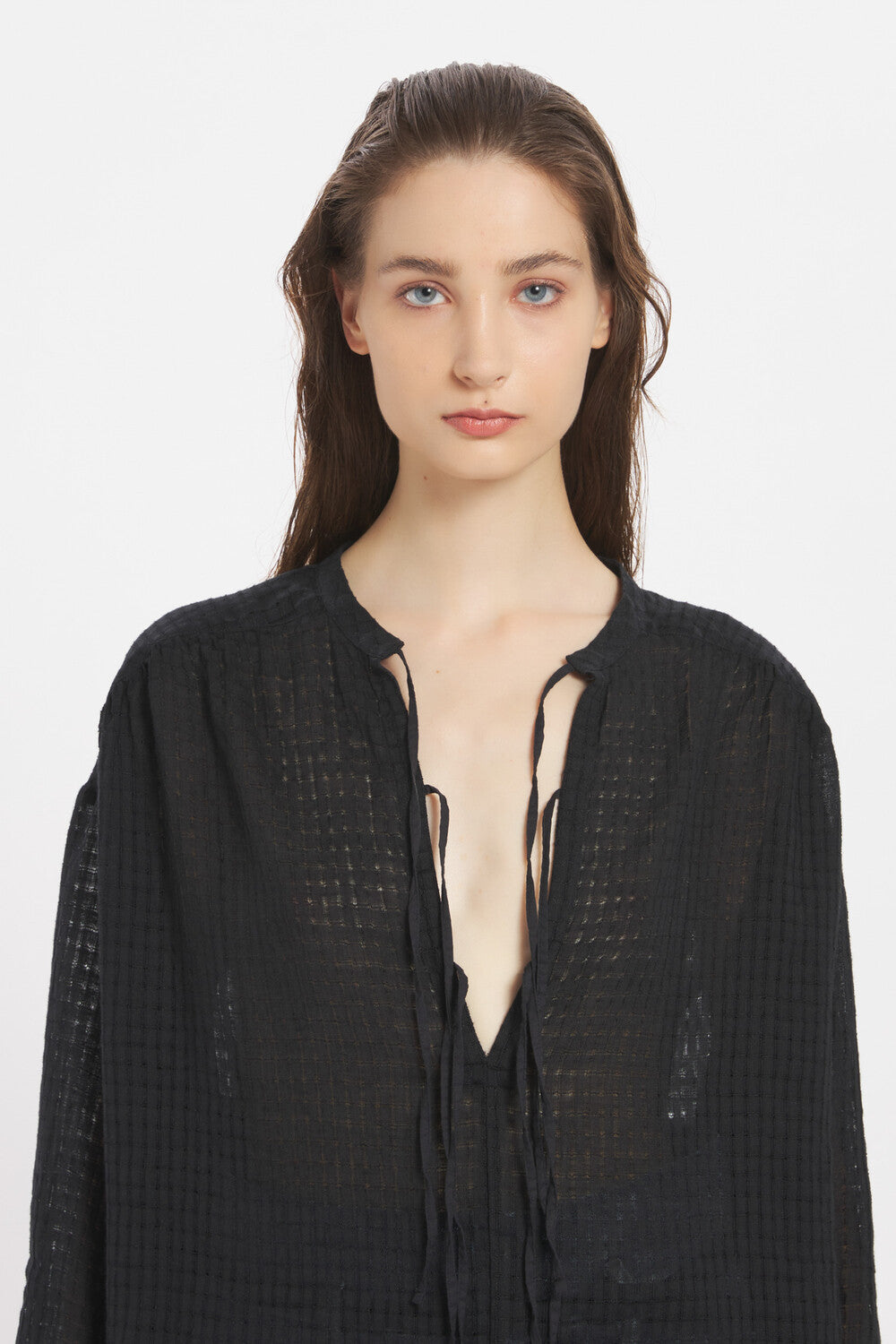 Shirt Prisca Spiraglio Nero