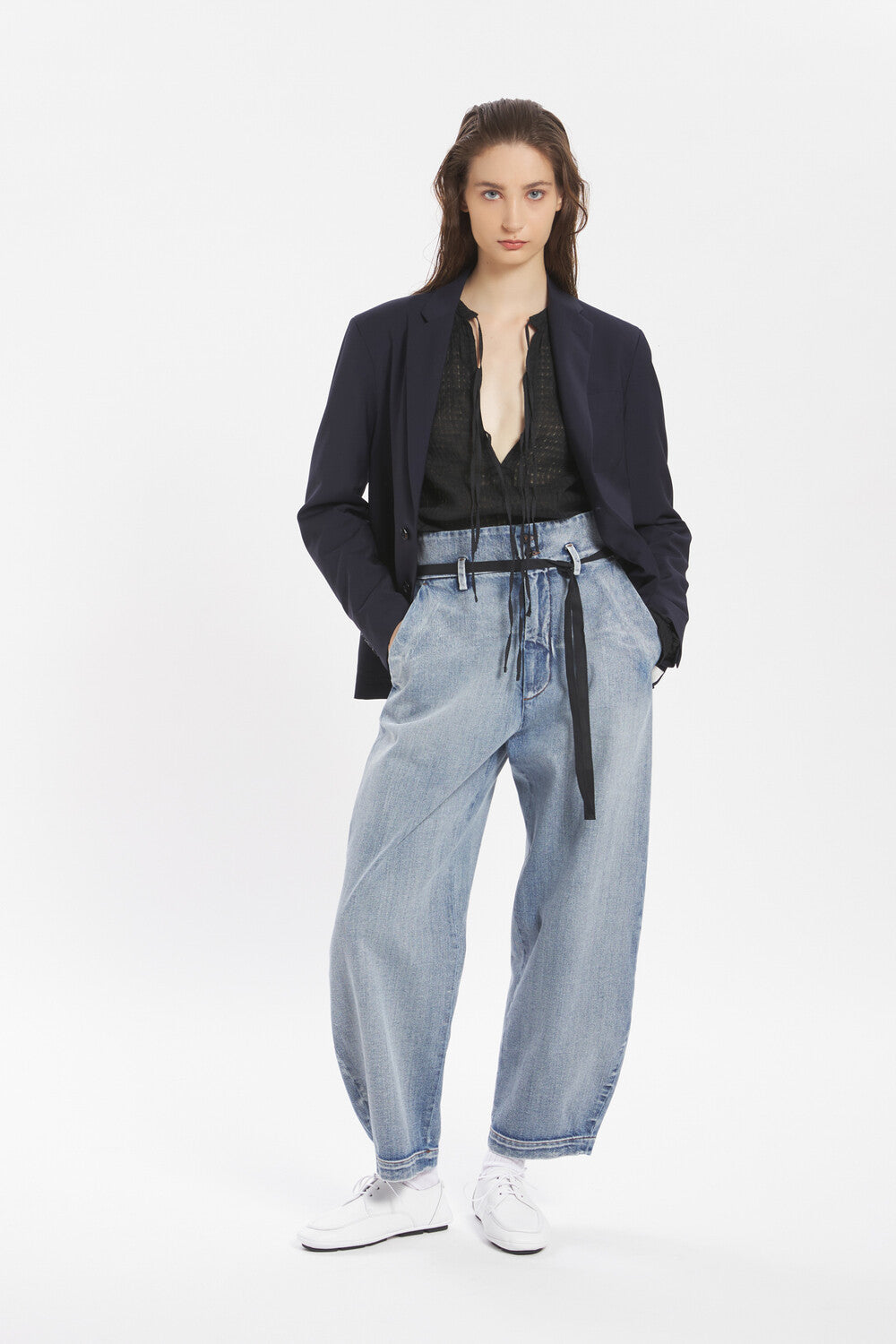 Shirt Prisca Spiraglio Nero
