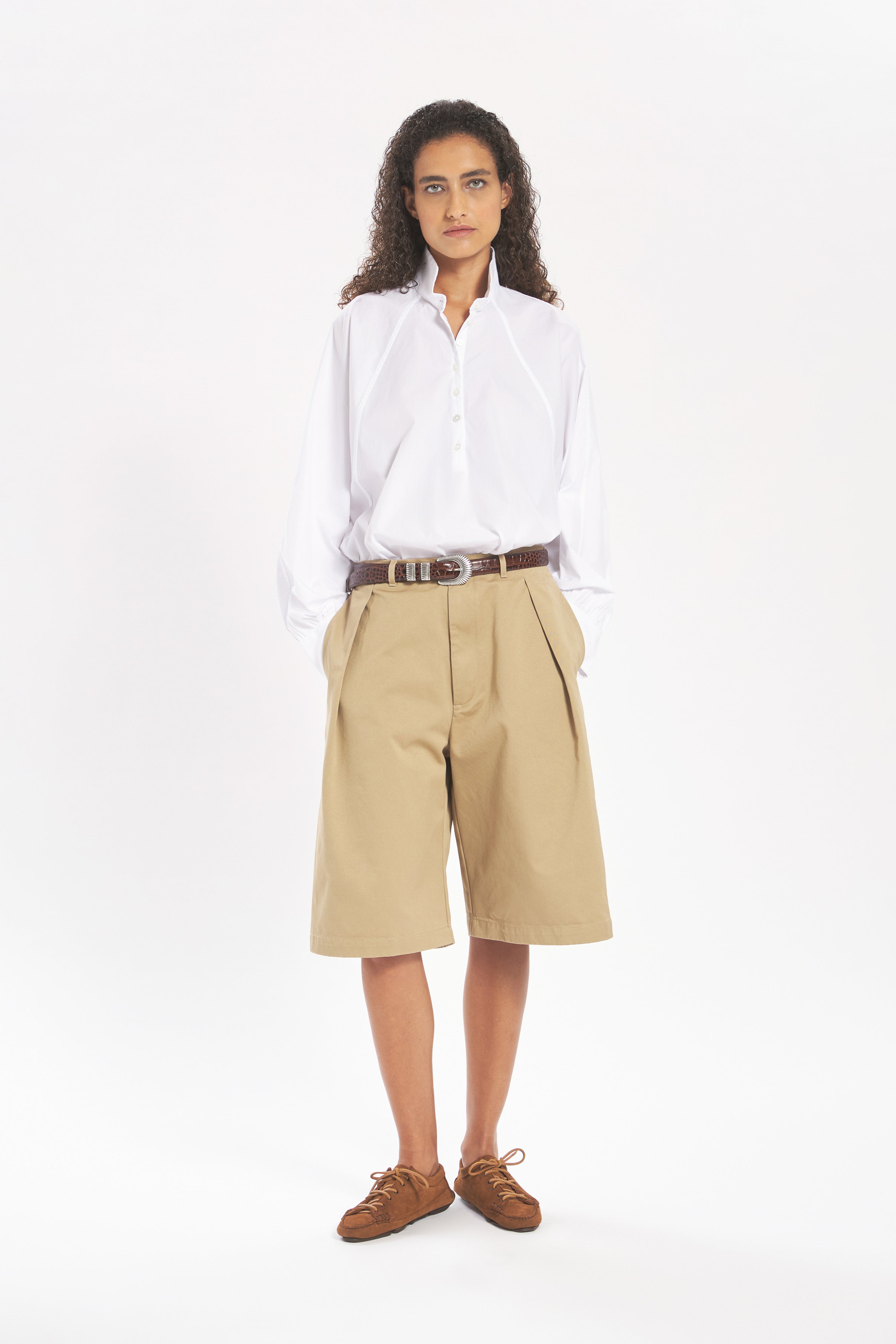 Shorts Amado Varotto Khaki