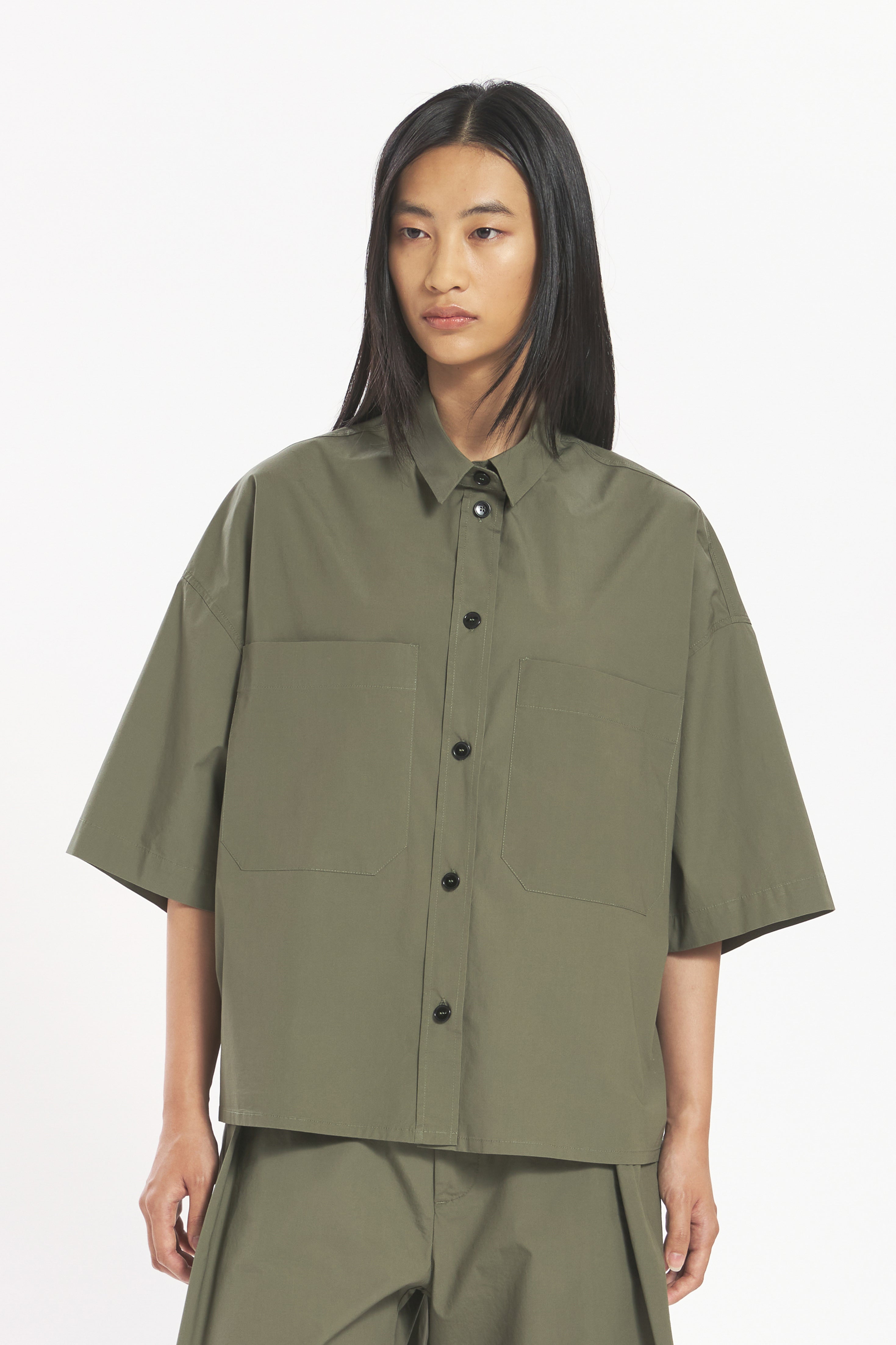 Shirt Priscilla Vion Oliva