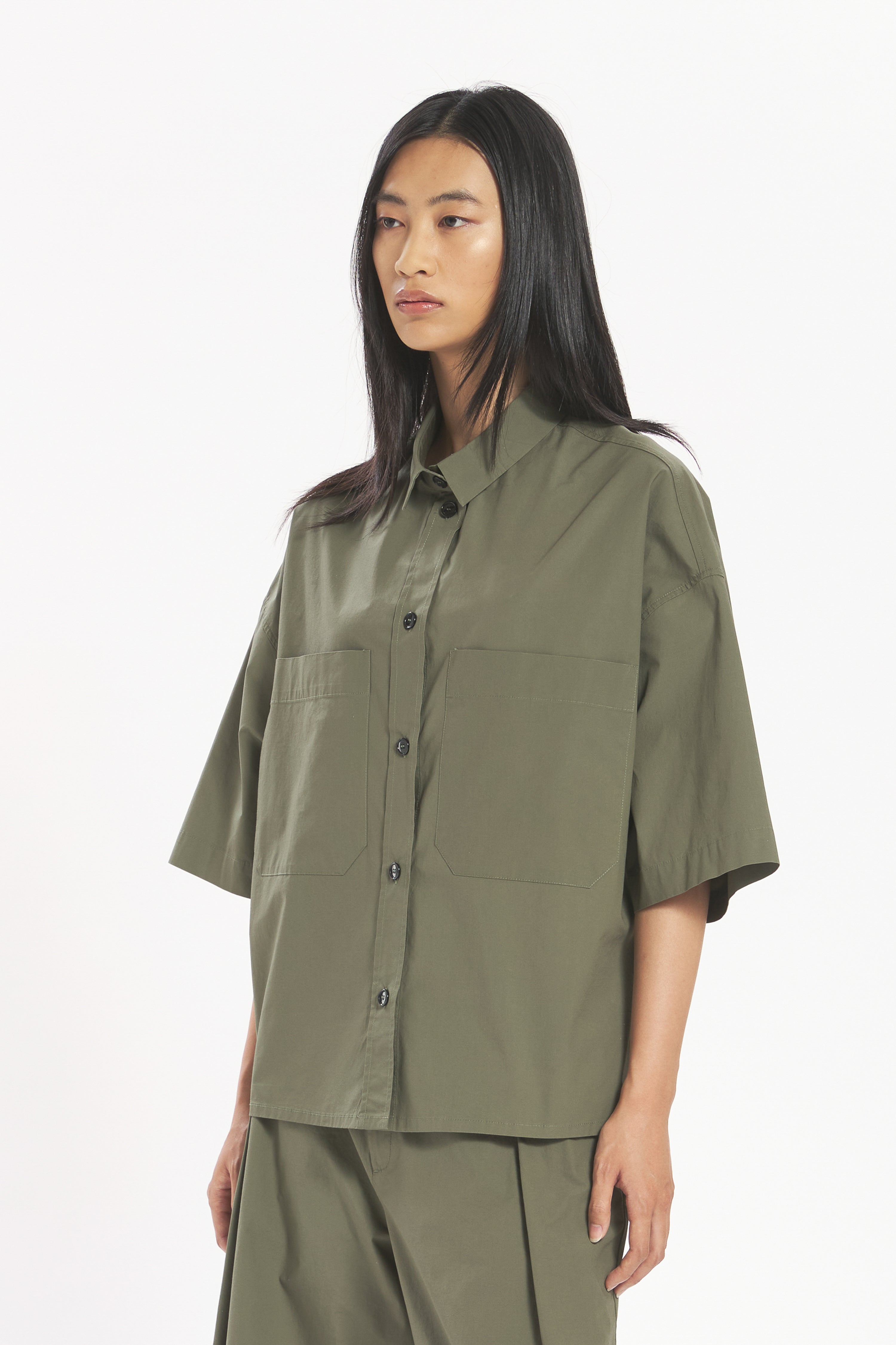 Shirt Priscilla Vion Oliva