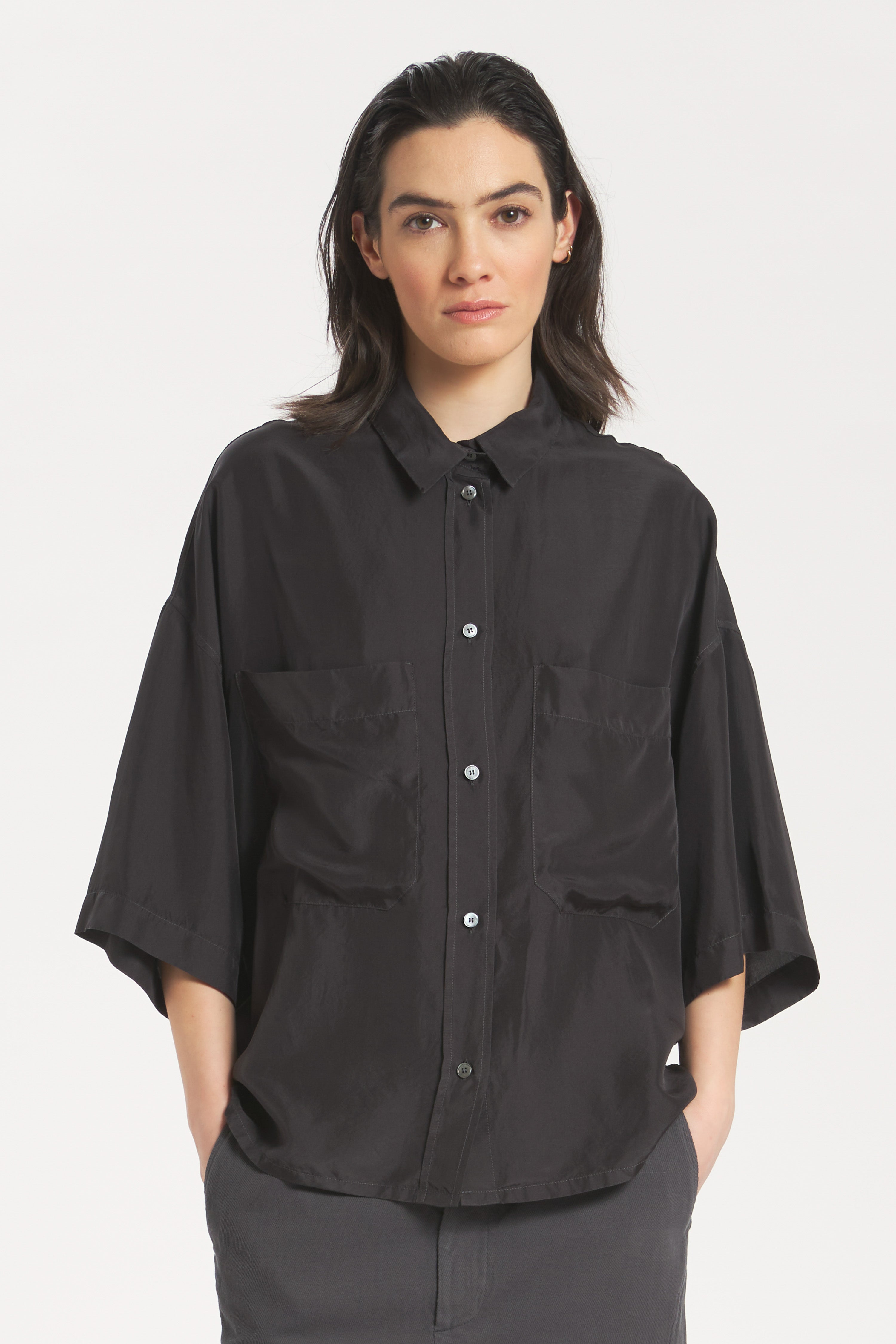 Camicia Priscilla Pura Bronzo