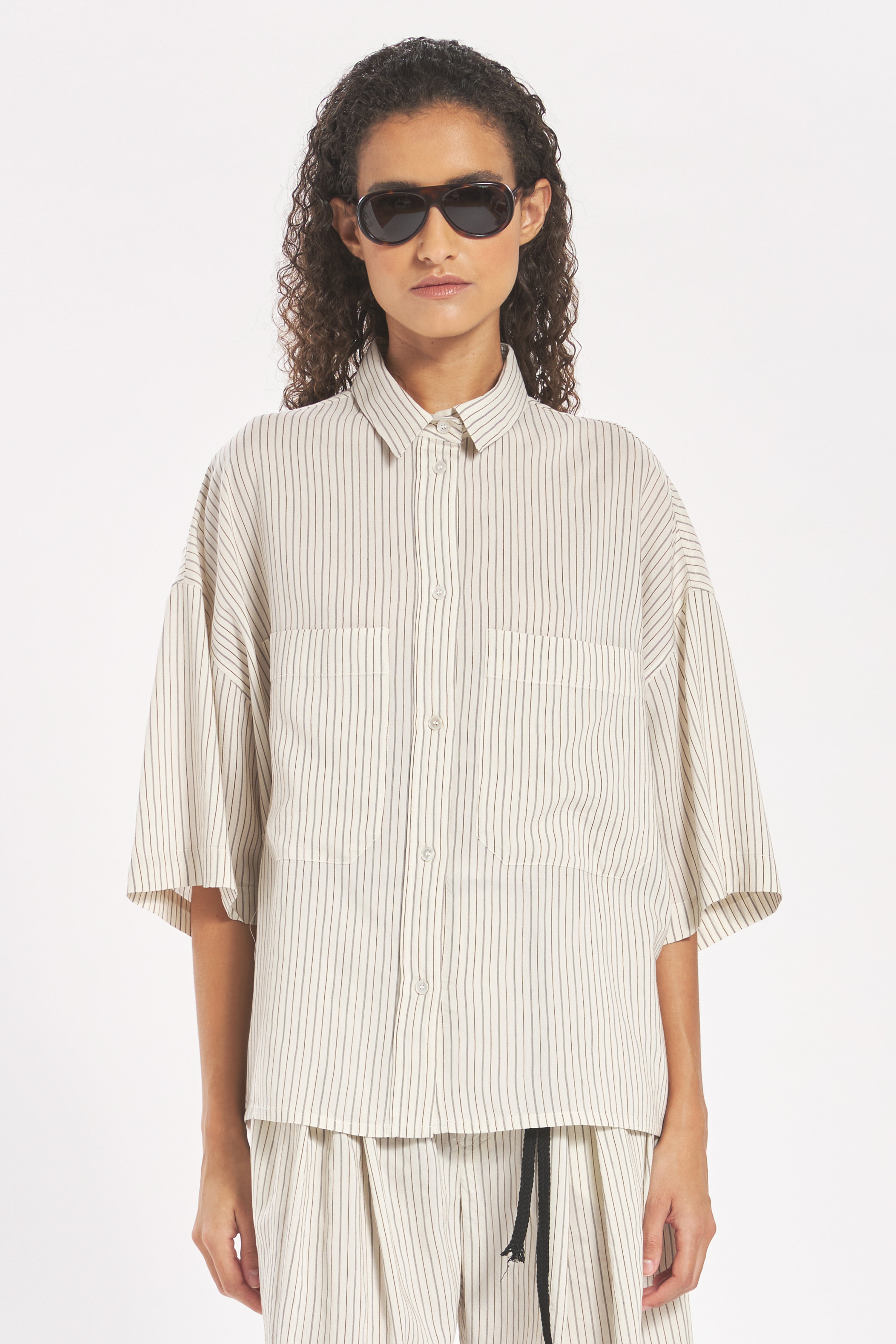 Camicia Priscilla Sevi Avorio