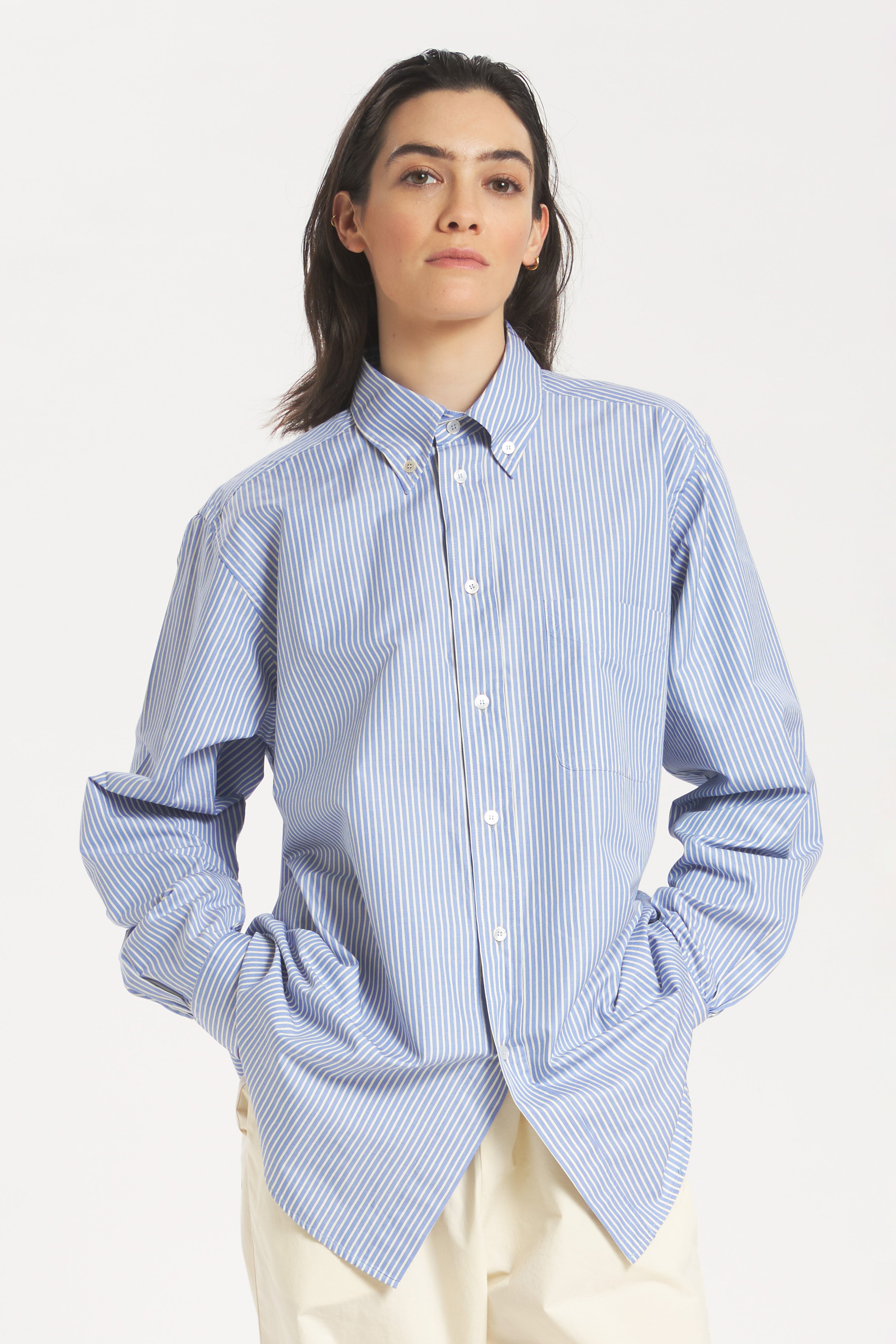 Camicia Moroso Rigola Cielo