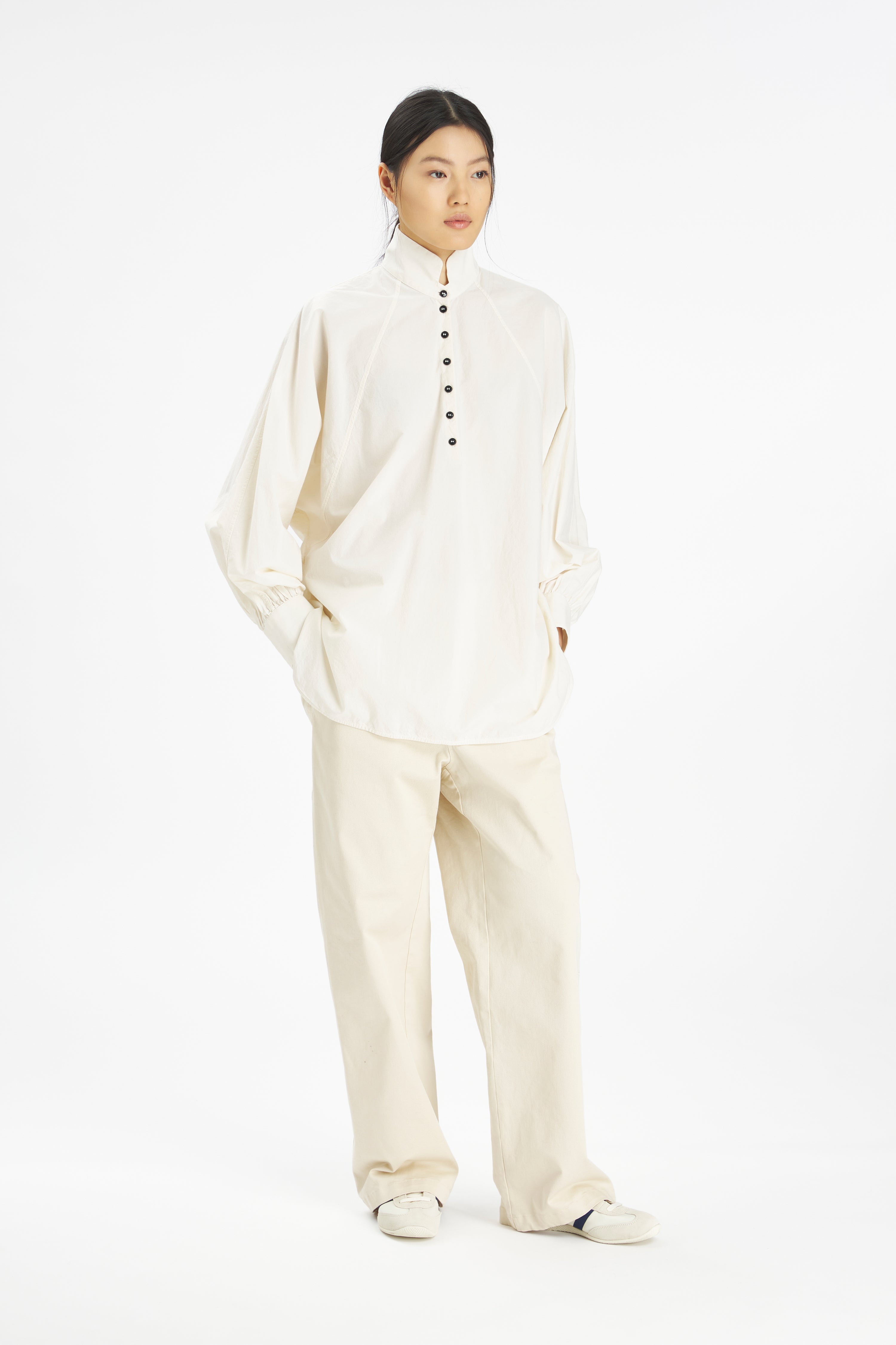 Camicia Cristal Tendon Ecrù
