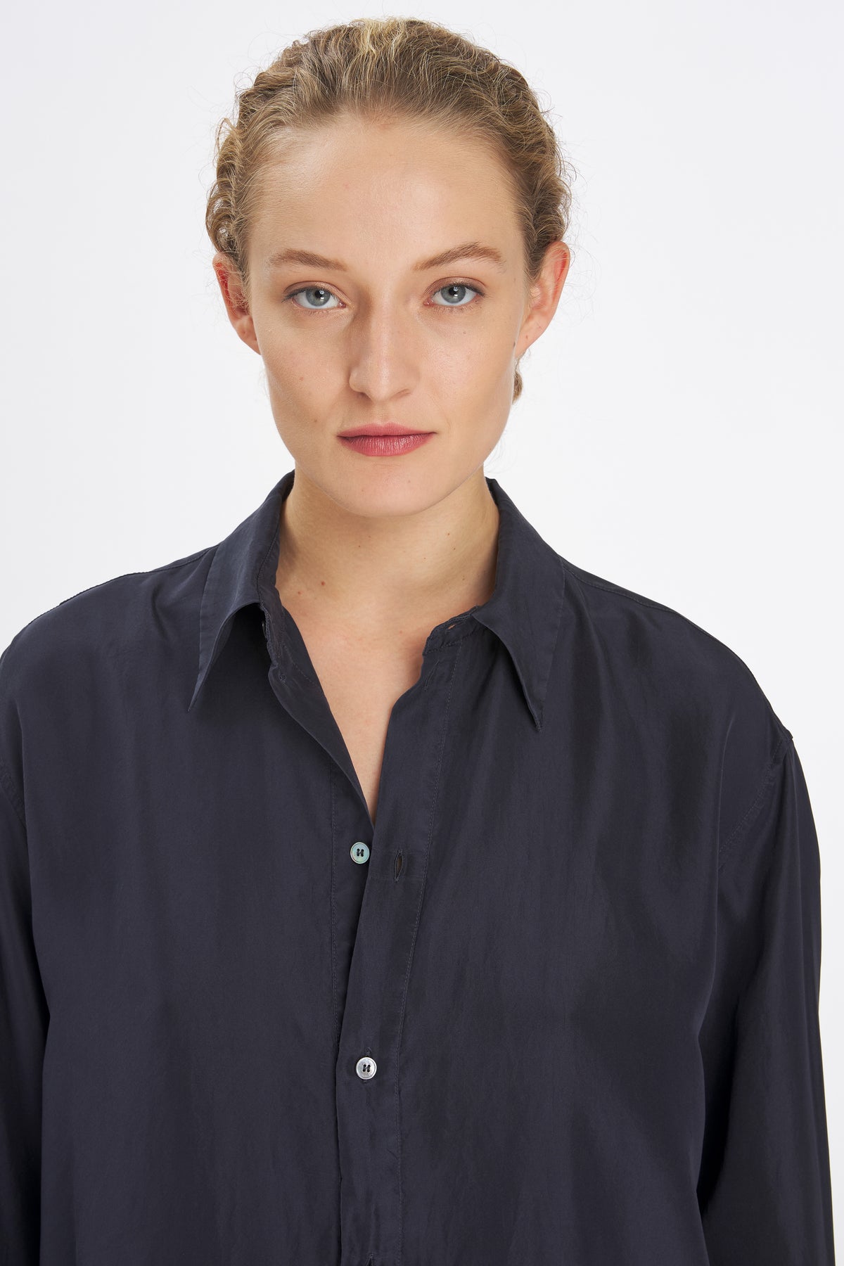 Camicia Camillo Pura Navy