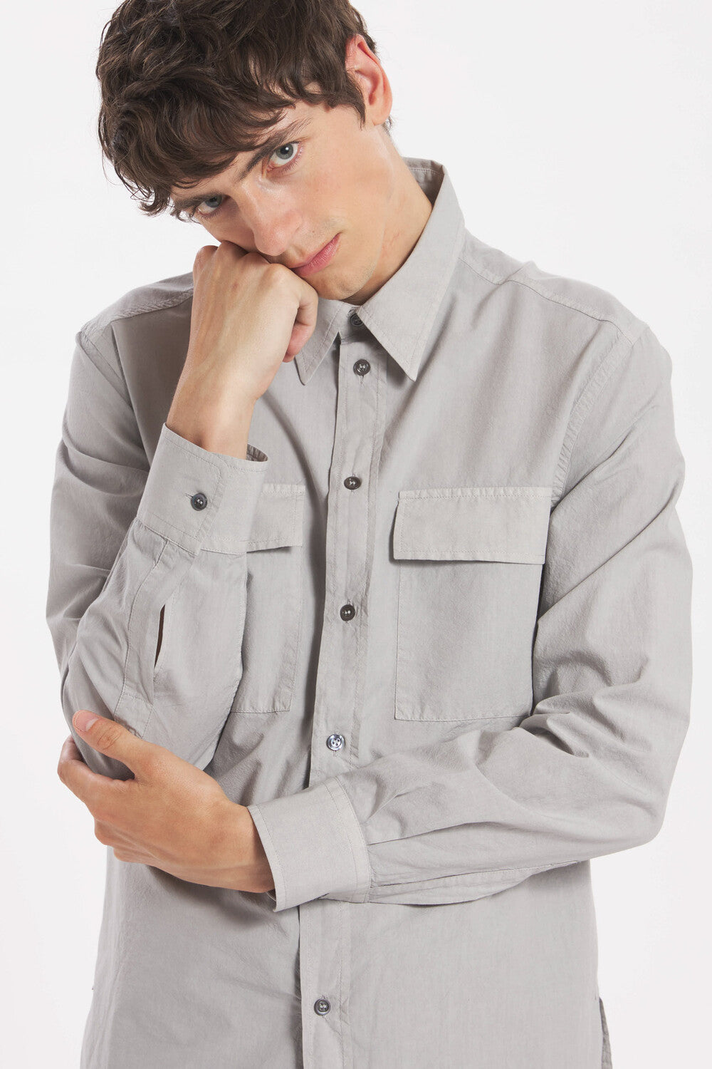Shirt Den Tendon Grigio