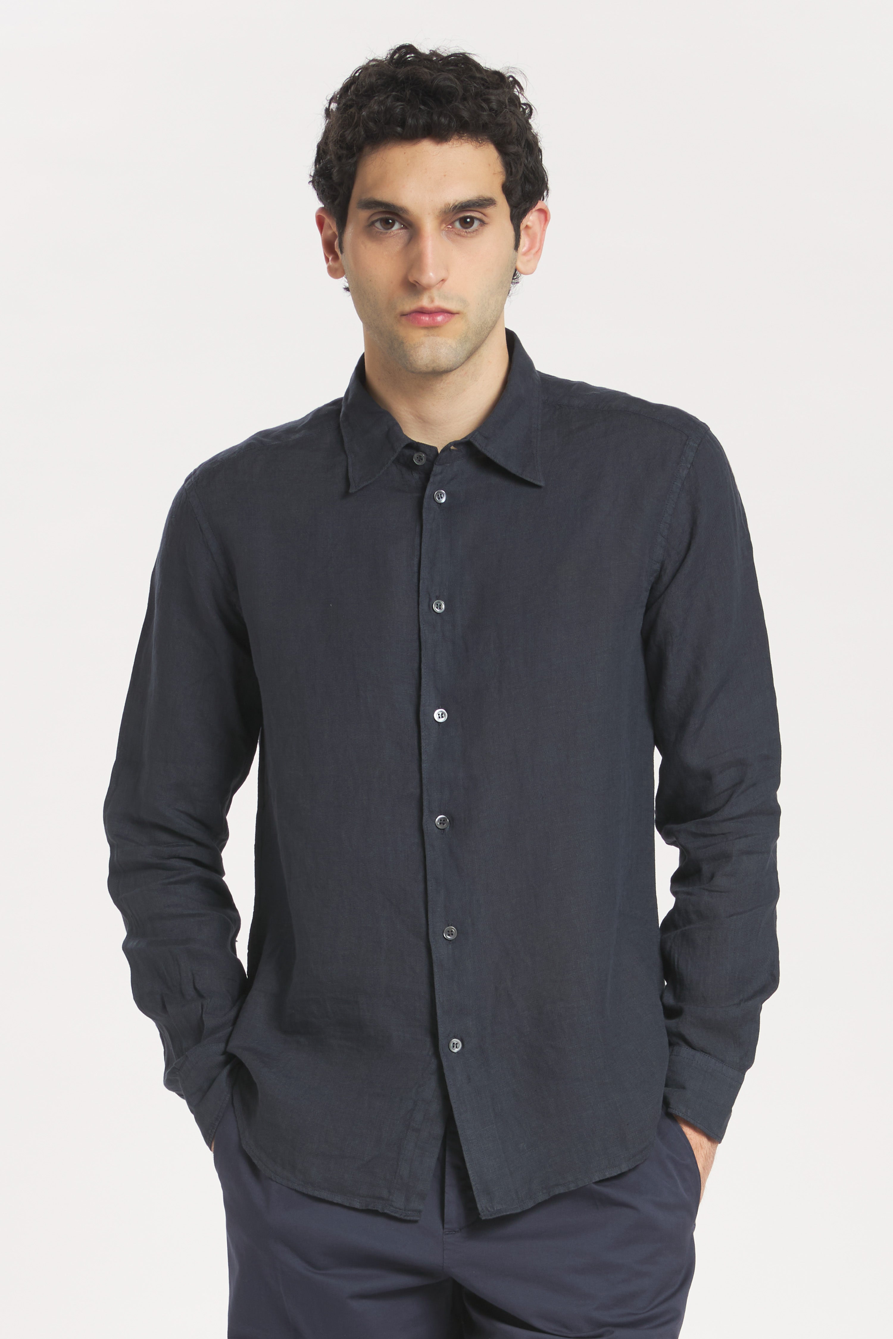 Camicia Maridola Telino Navy