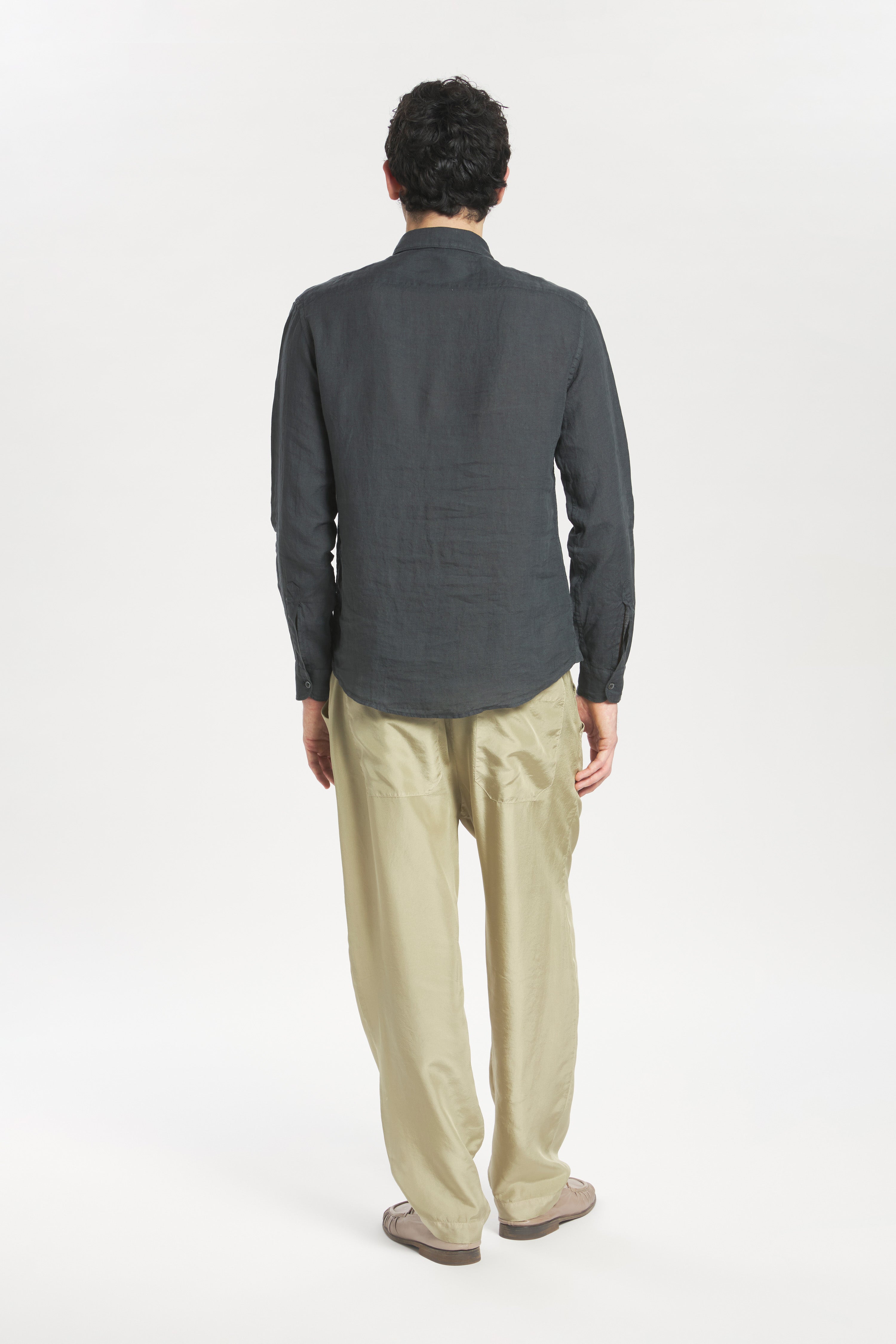 Shirt Maridola Telino Piombo