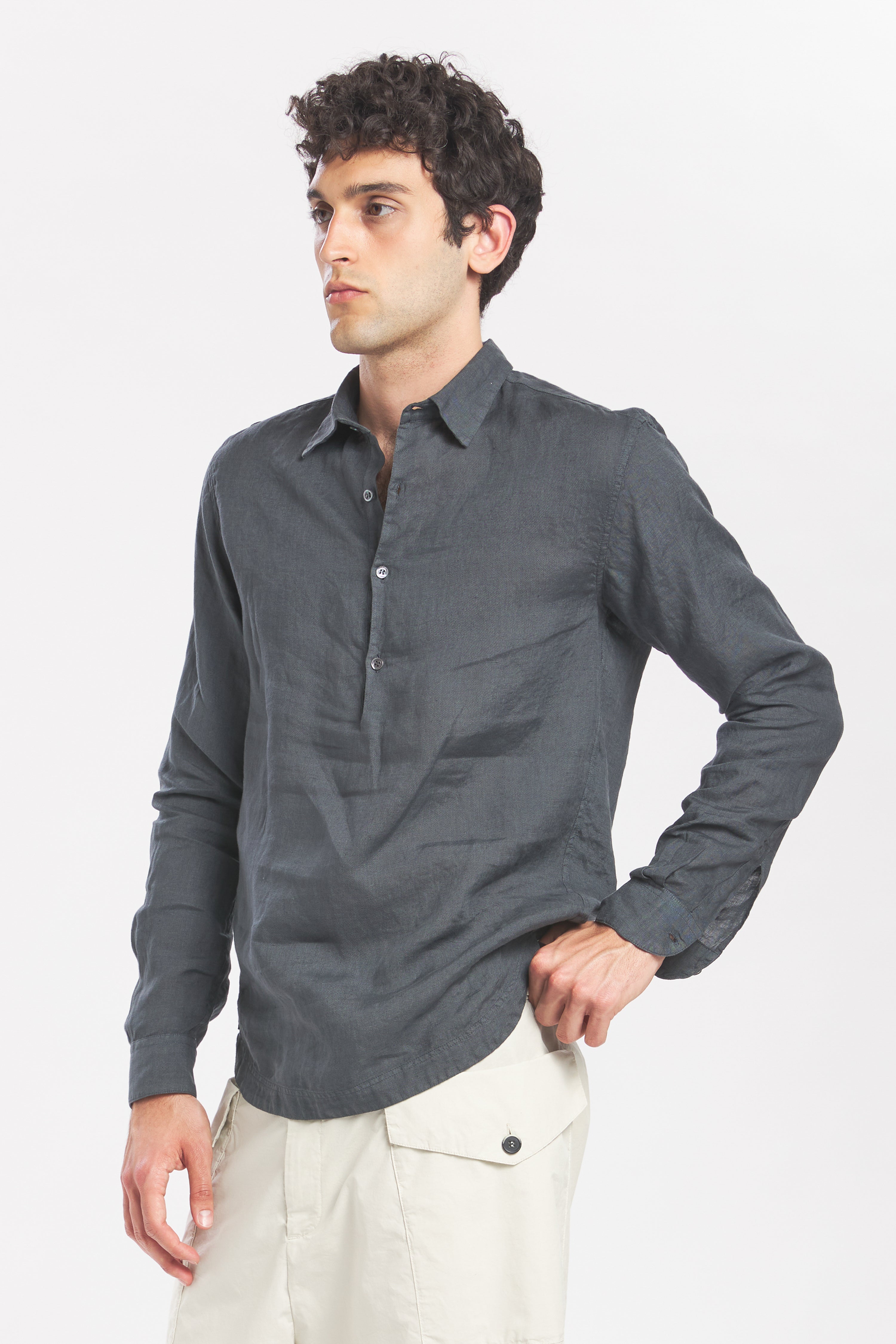 Shirt PavanS Telino Piombo