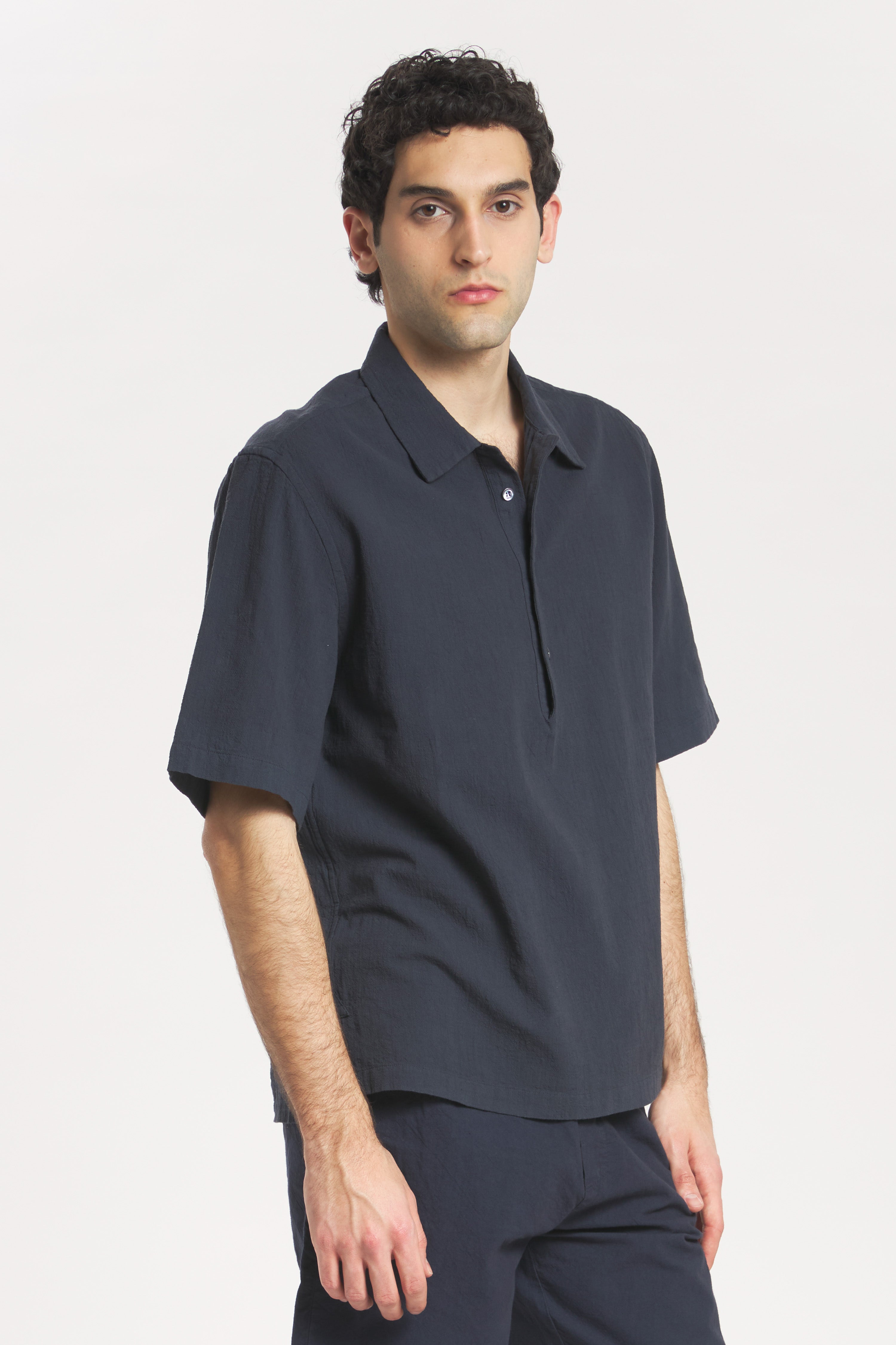 Camicia Mola Lanchin Navy
