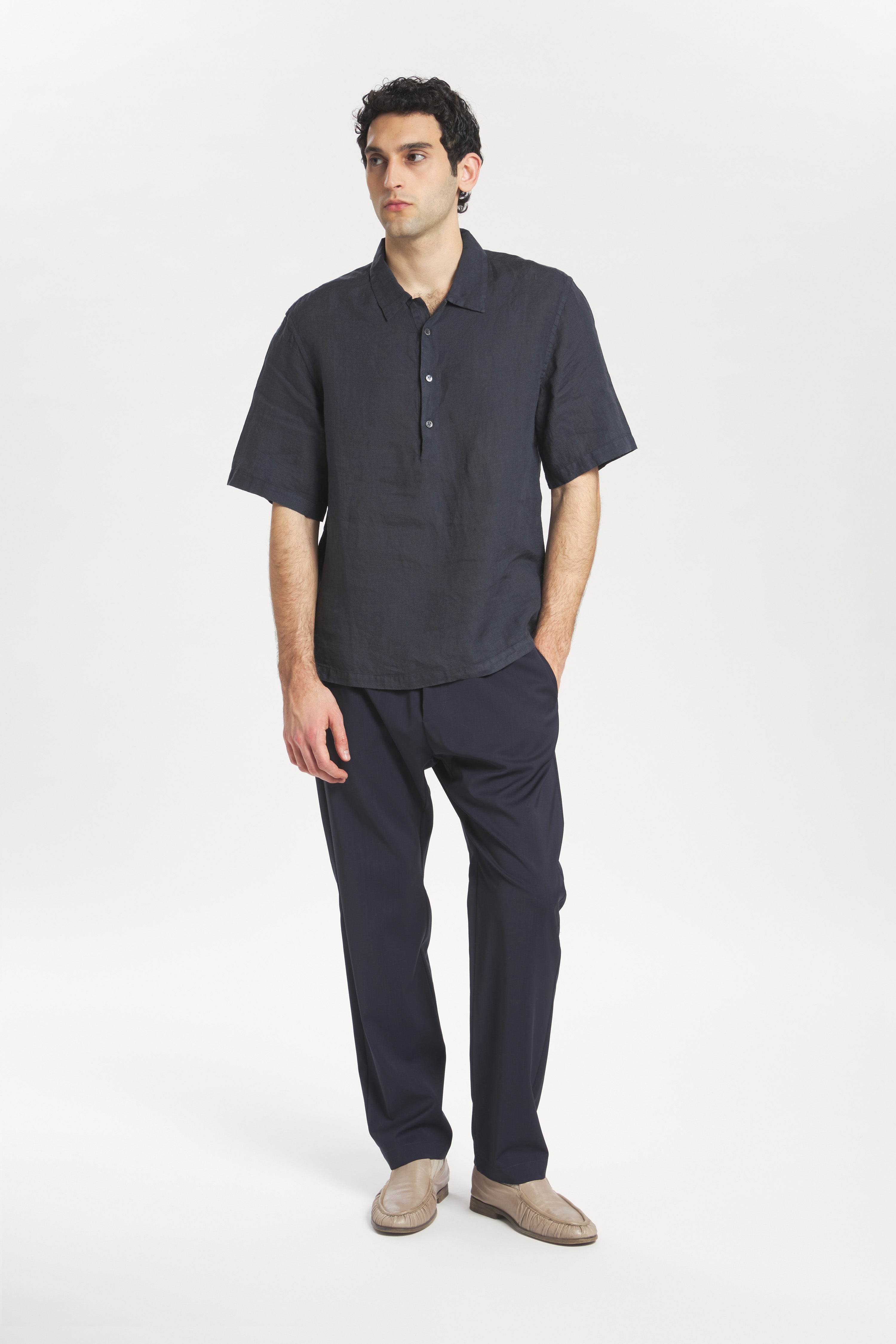 Camicia Mola Telino Navy