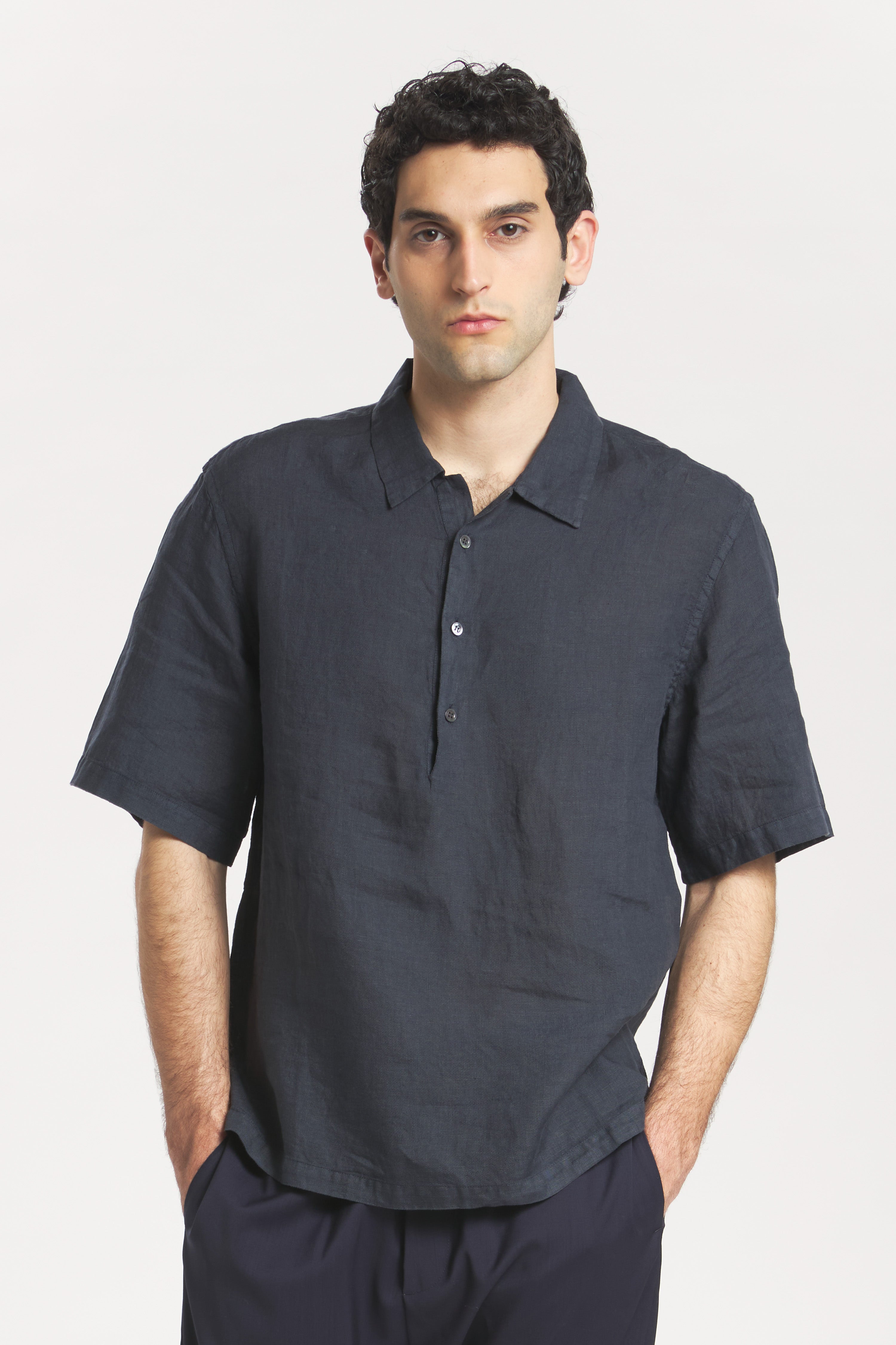 Camicia Mola Telino Navy