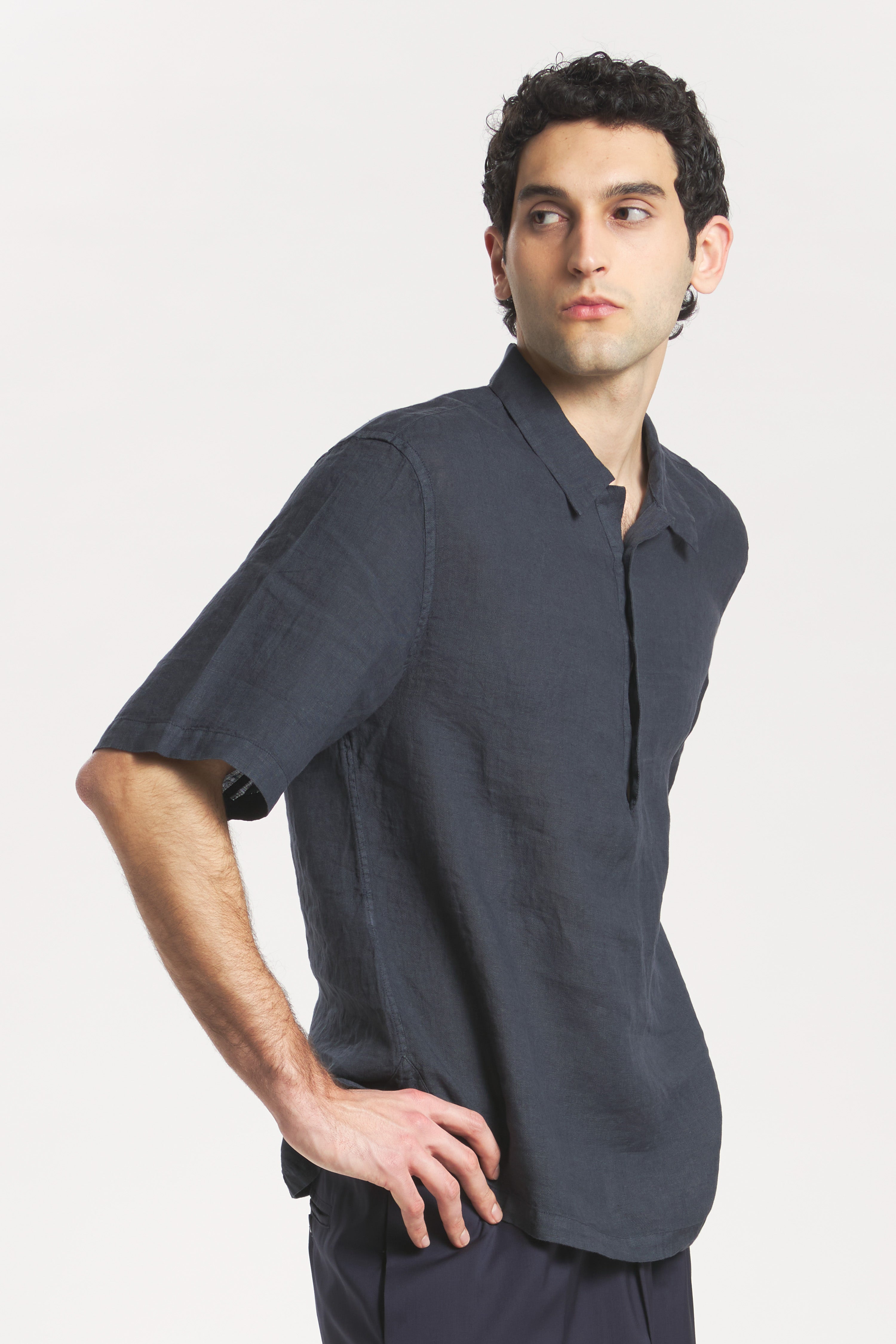 Camicia Mola Telino Navy