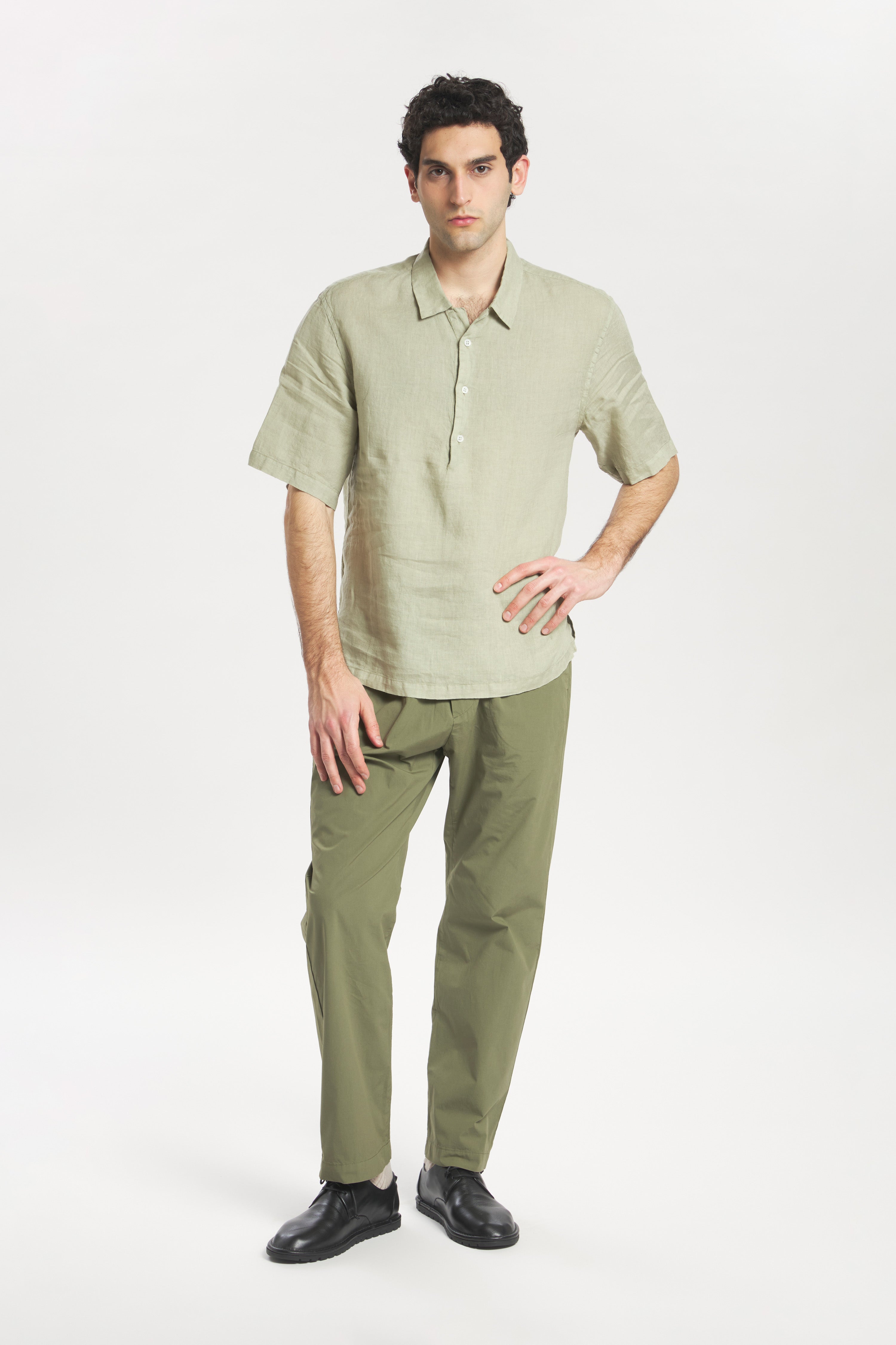Camicia Mola Telino Salvia