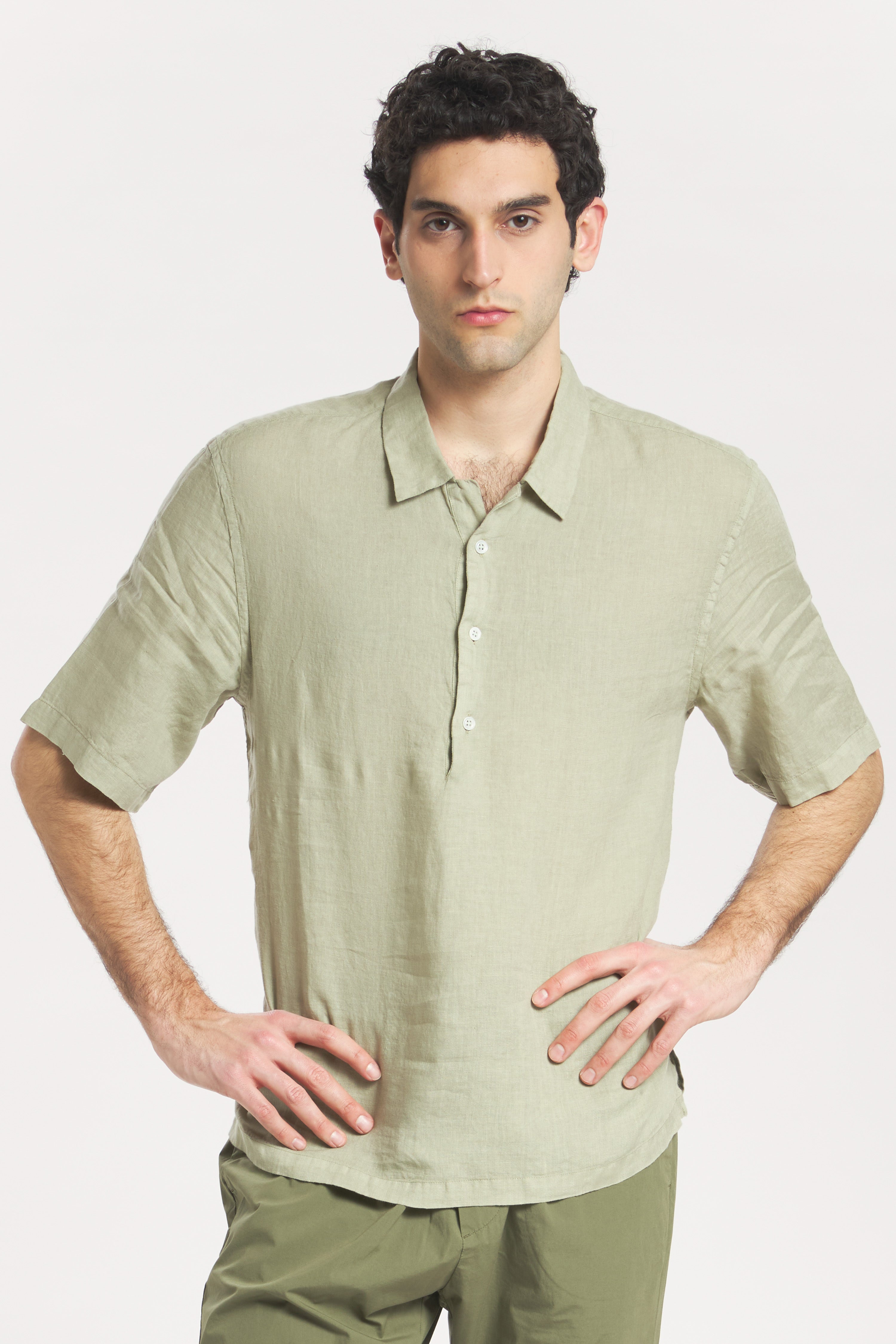 Camicia Mola Telino Salvia