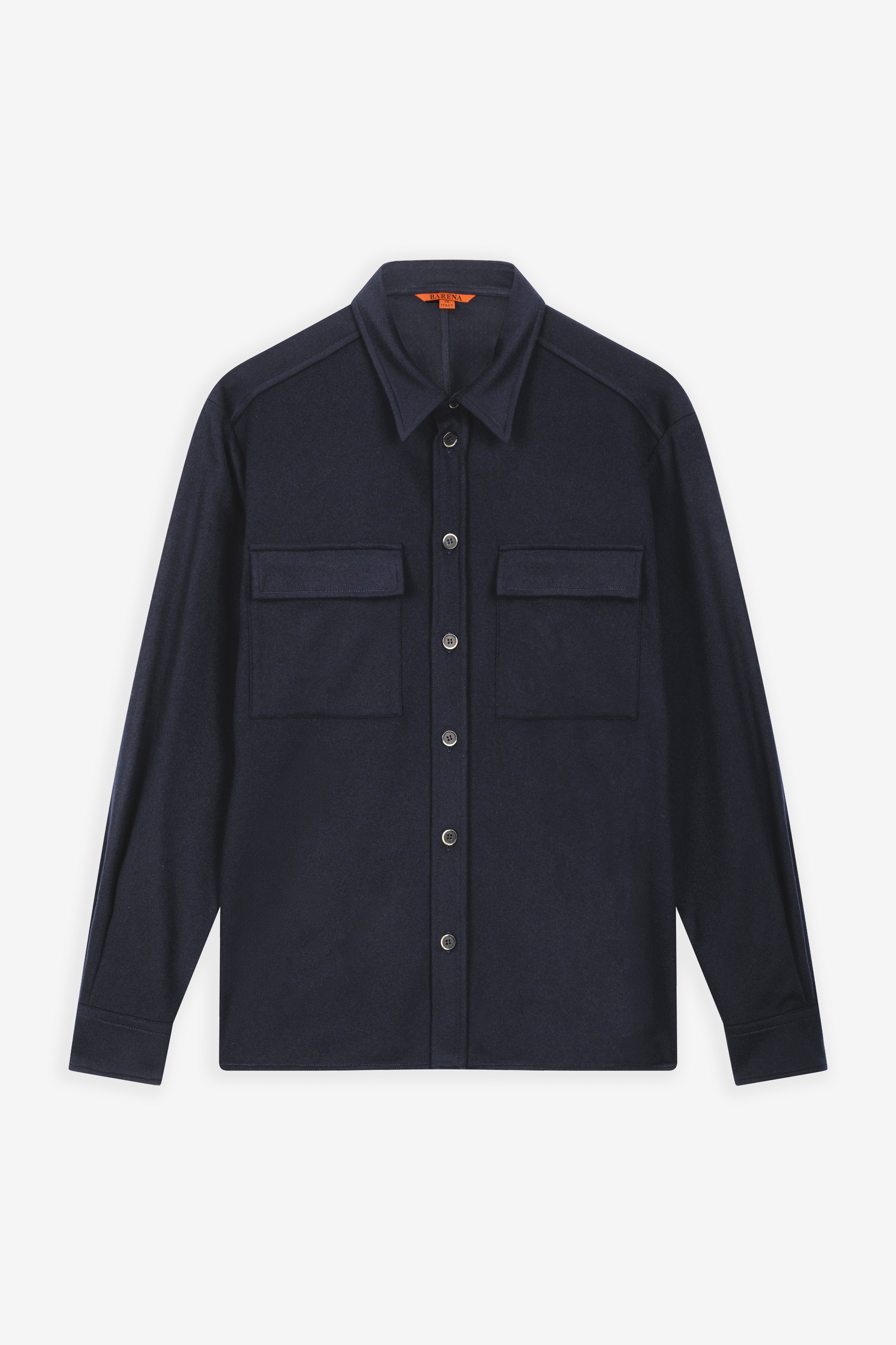 Camicia Den Cachemire Navy