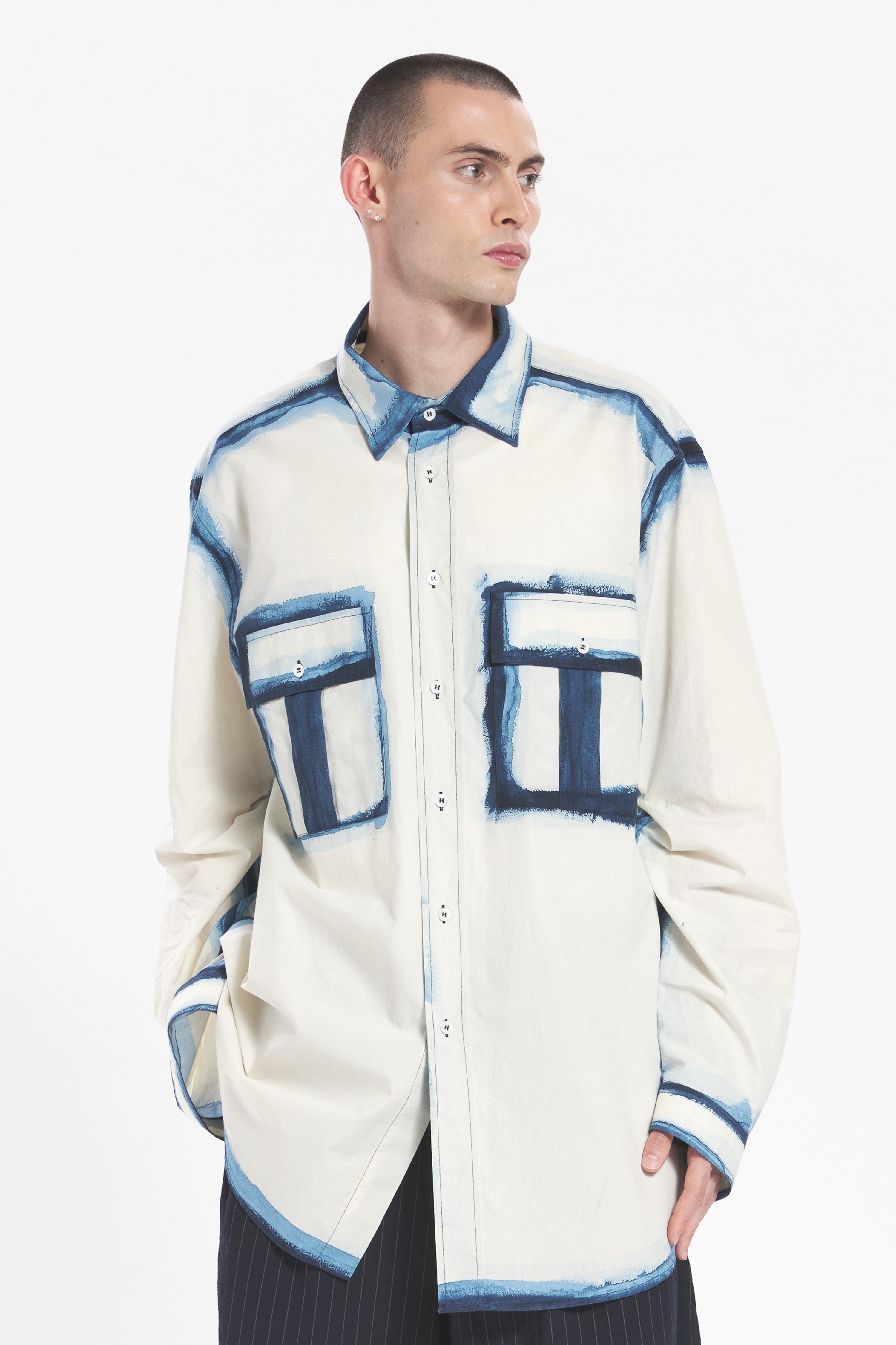 Camicia Gene Fumego Mare