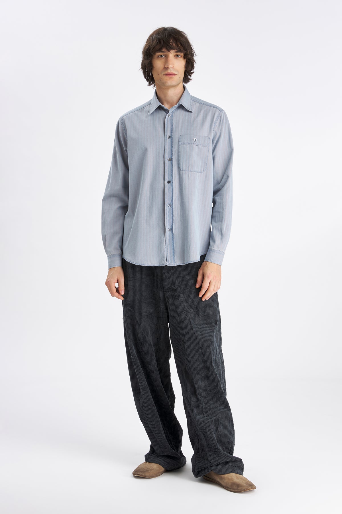 Camicia Faziol Desmo Cielo