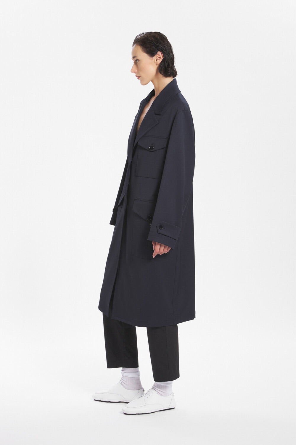 Coat Gregorio Novento Navy