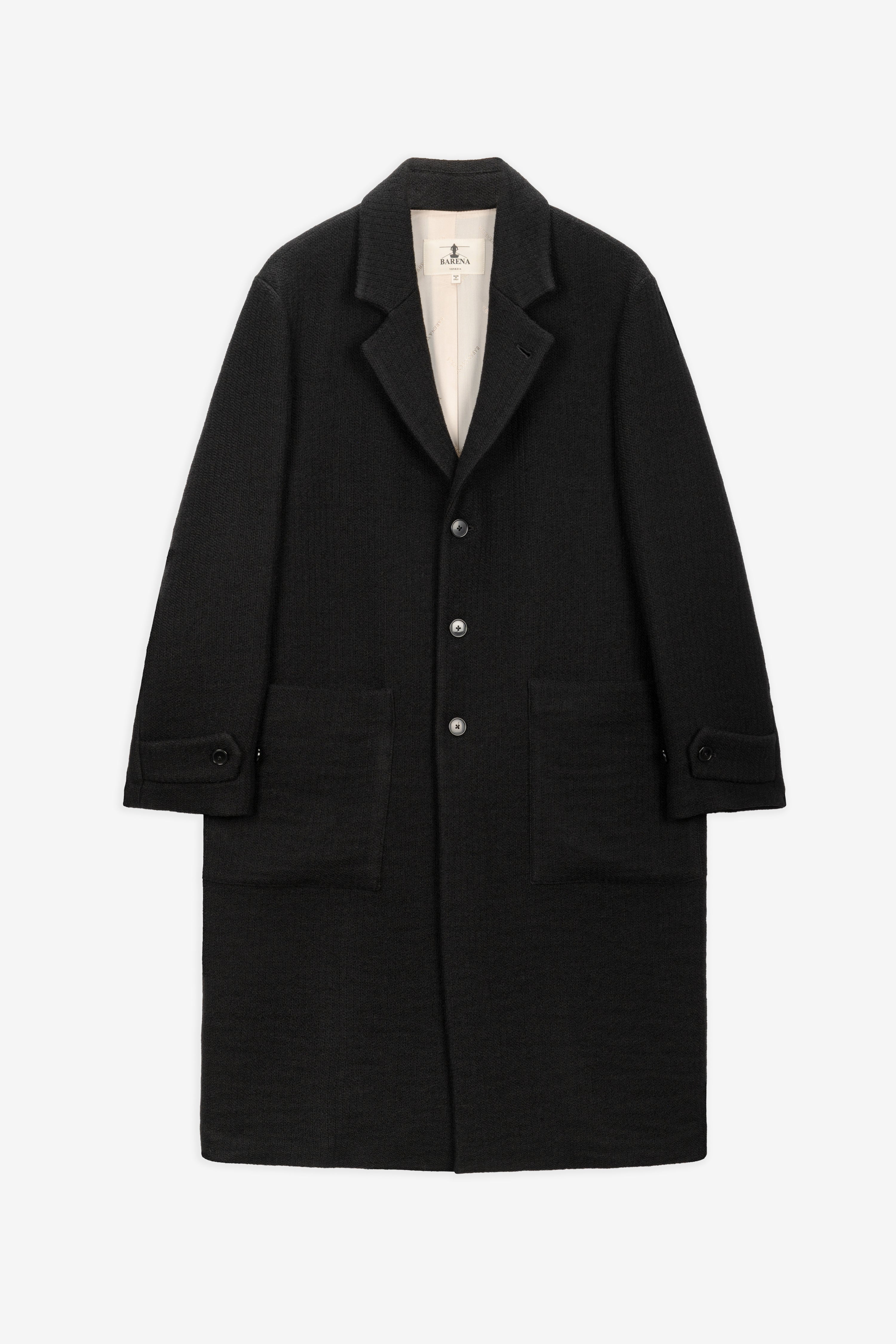 Coat Zane Verticale Nero