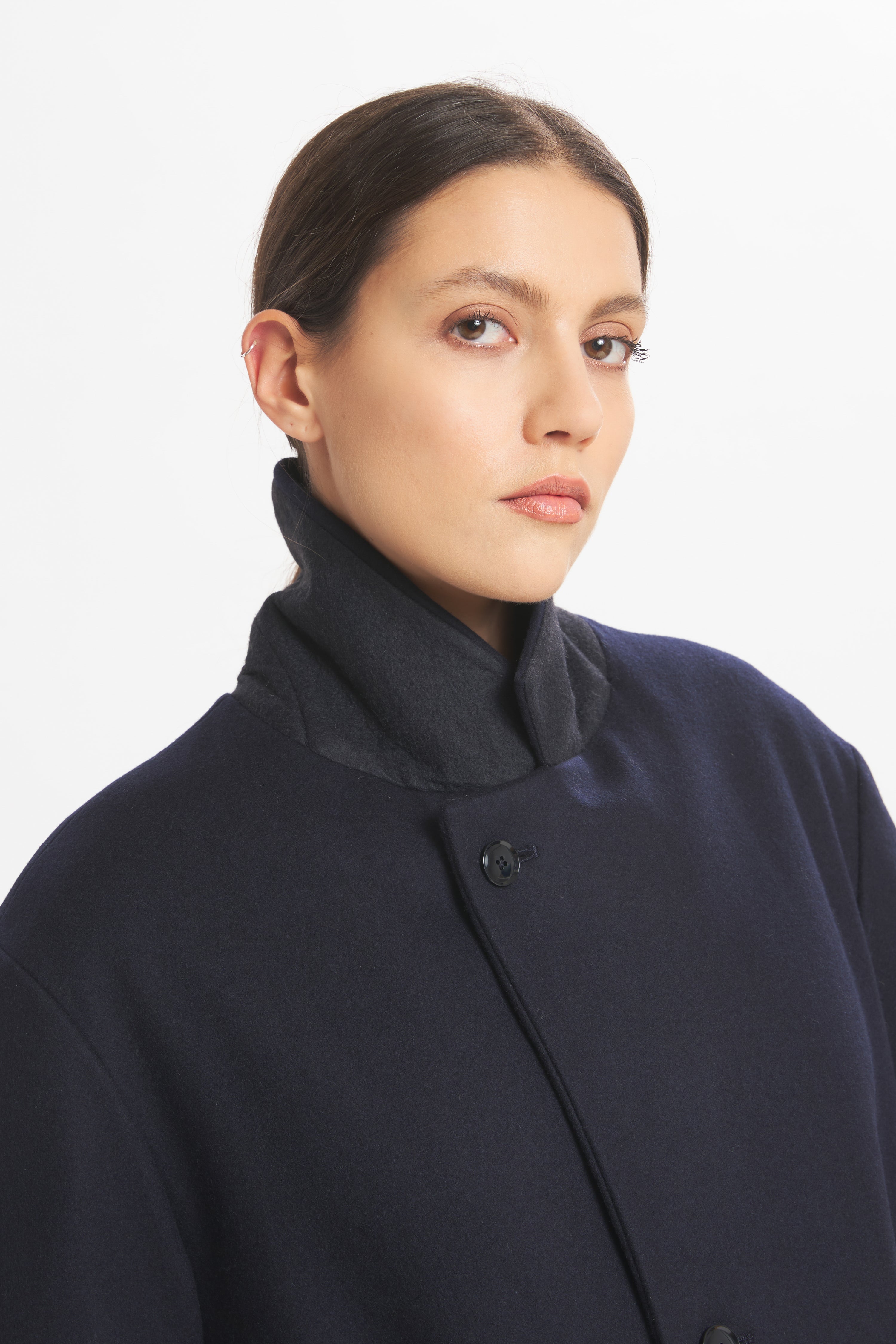 Cappotto Zane Caramal Navy