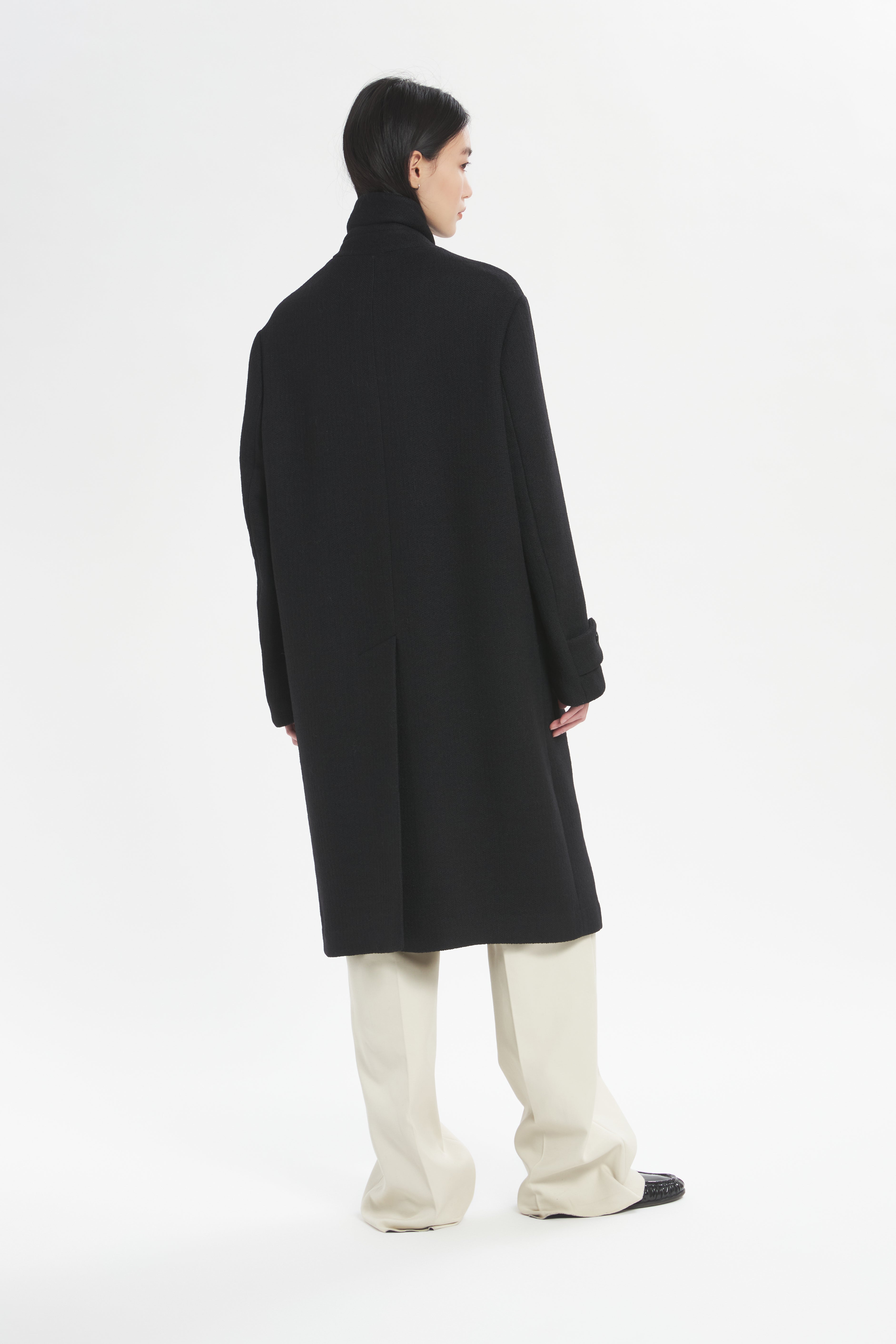 Coat Zane Verticale Nero