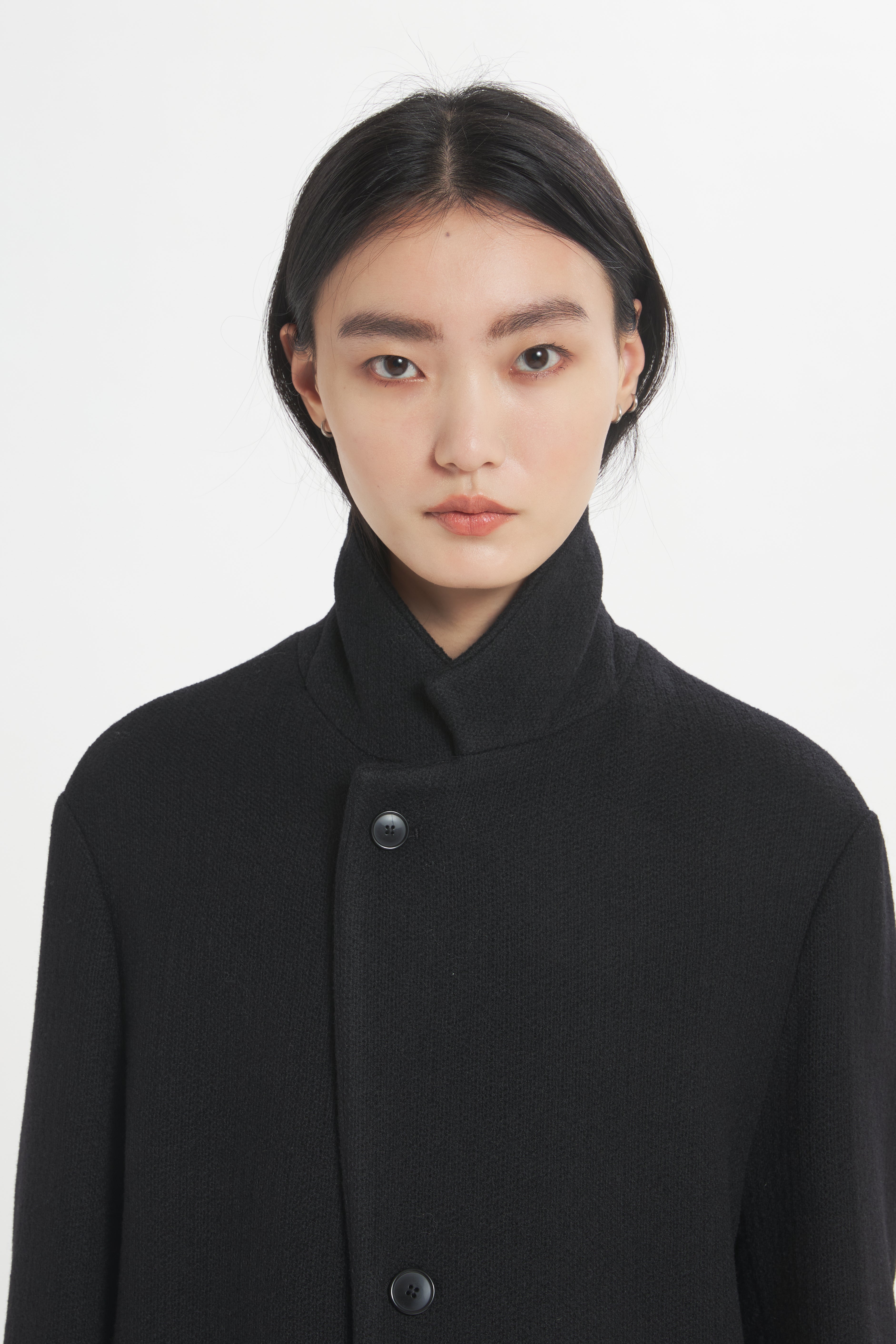 Coat Zane Verticale Nero