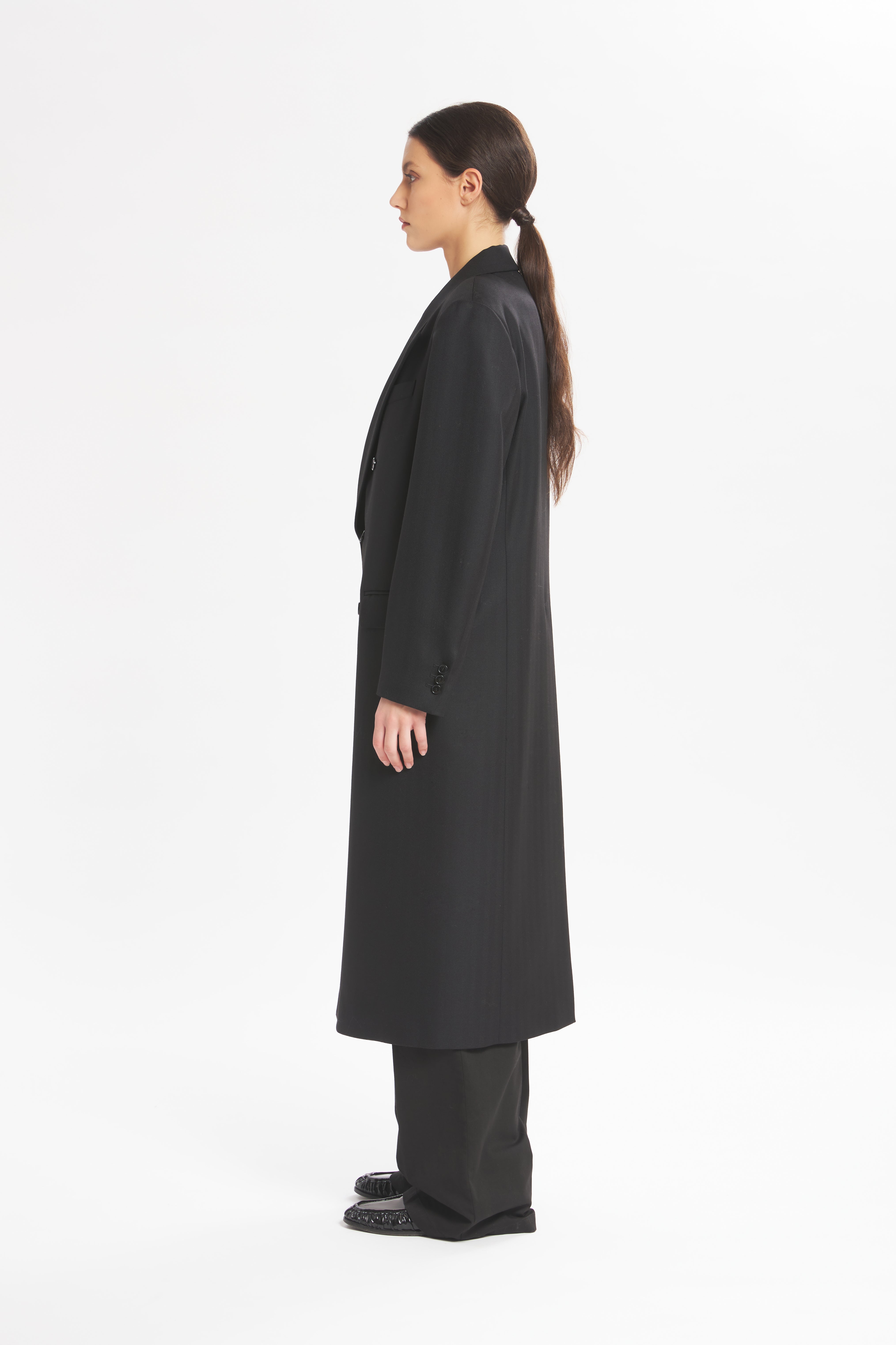 Coat Gianni Postion Nero