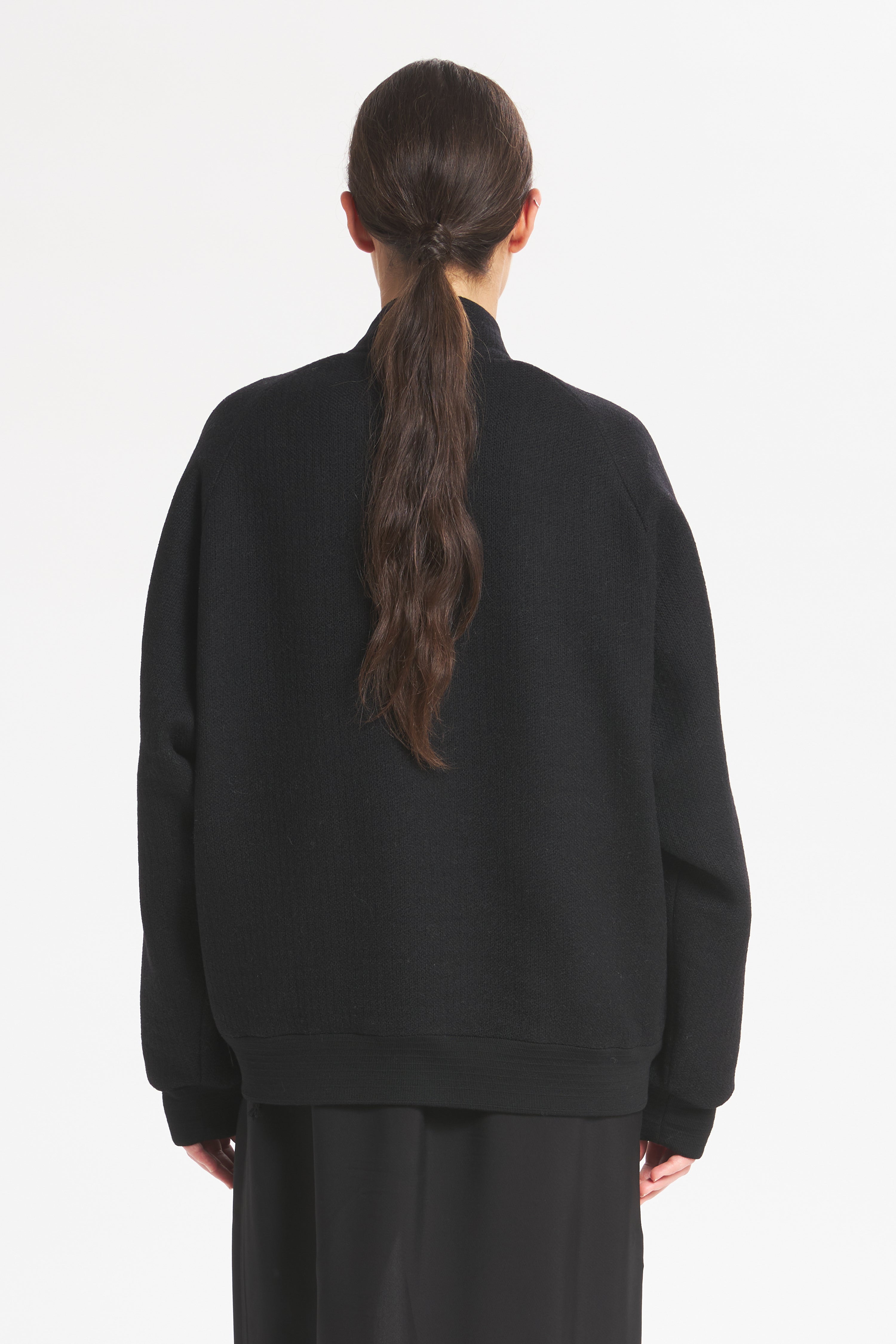 Coat Gerda Verticale Nero