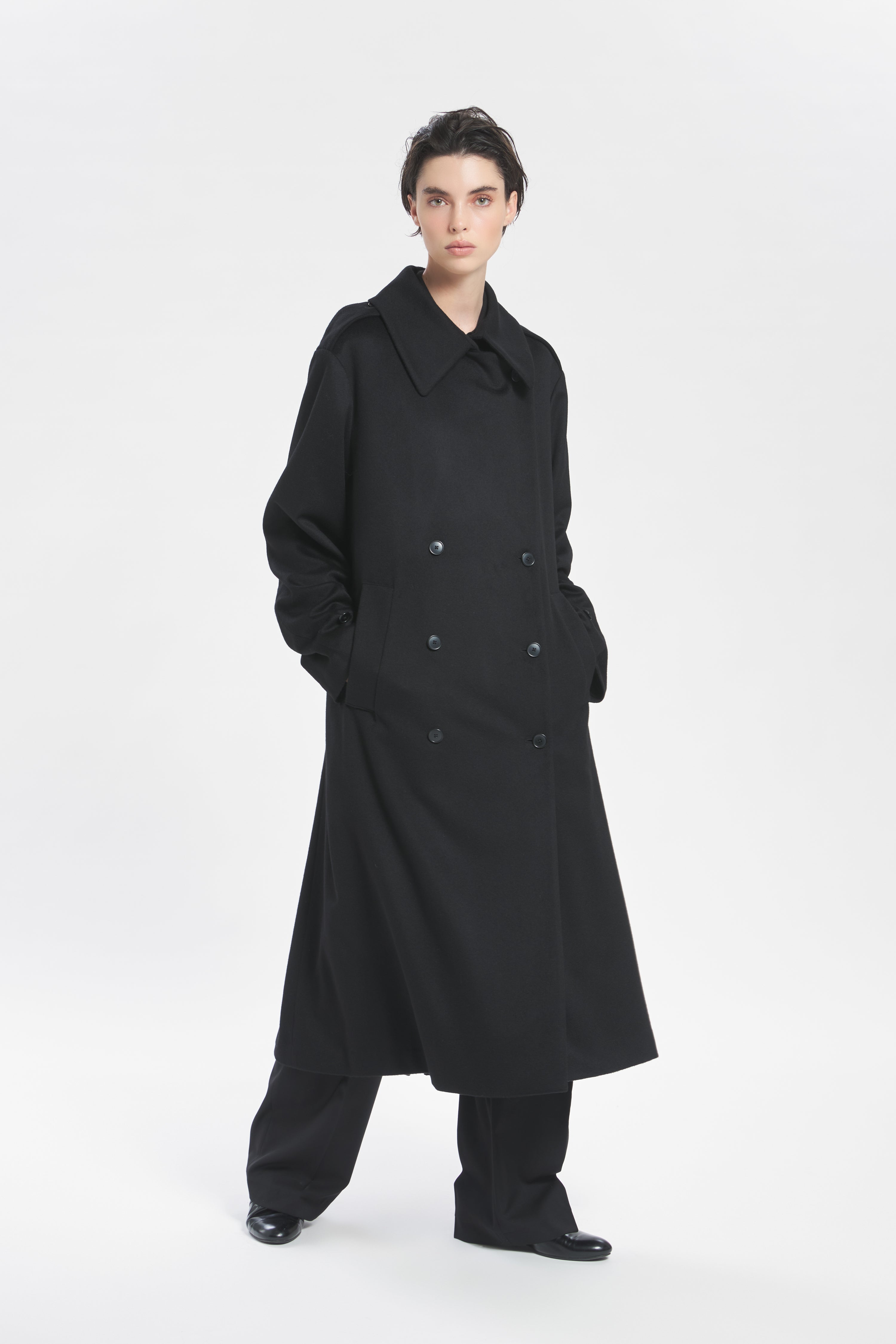 Coat Penny Real Nero