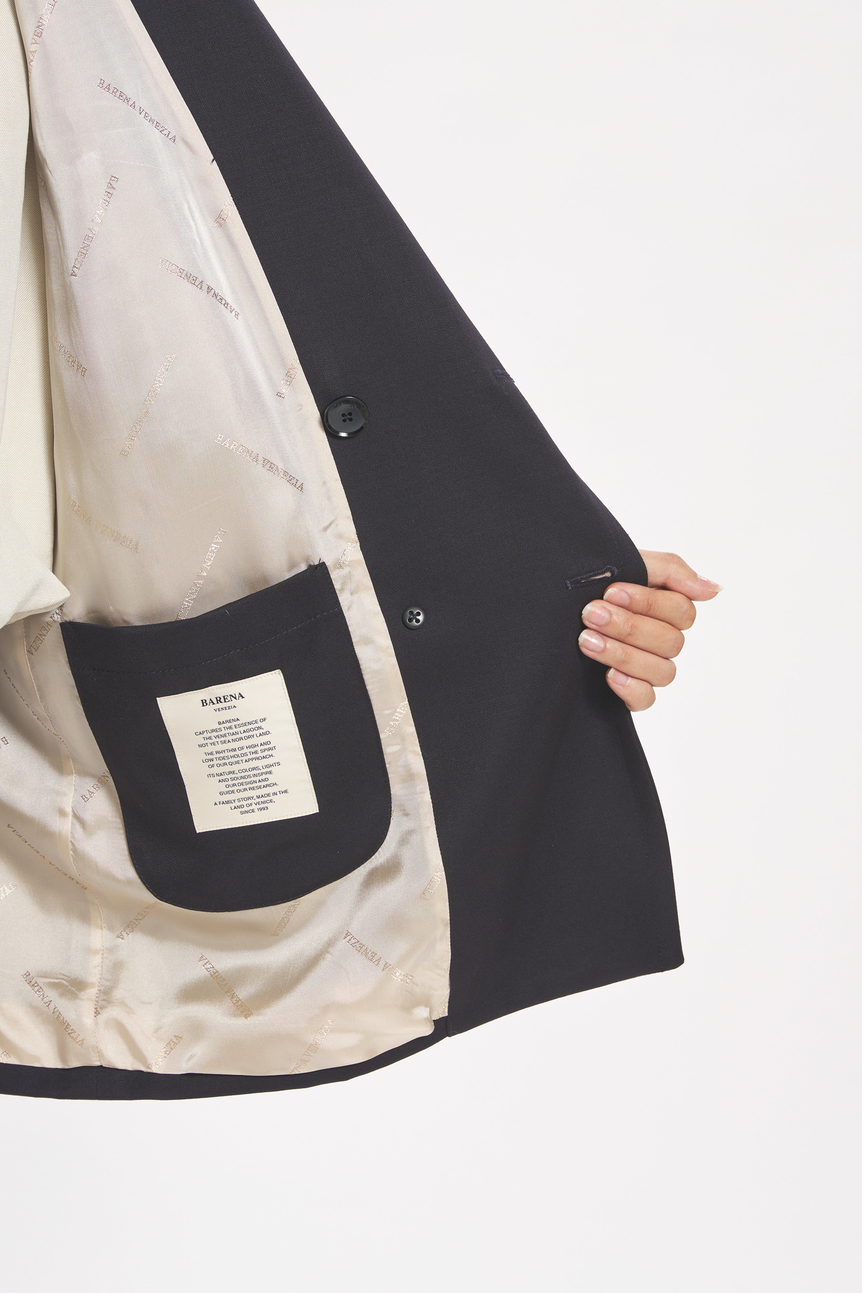 Coat Ettore Semper Navy