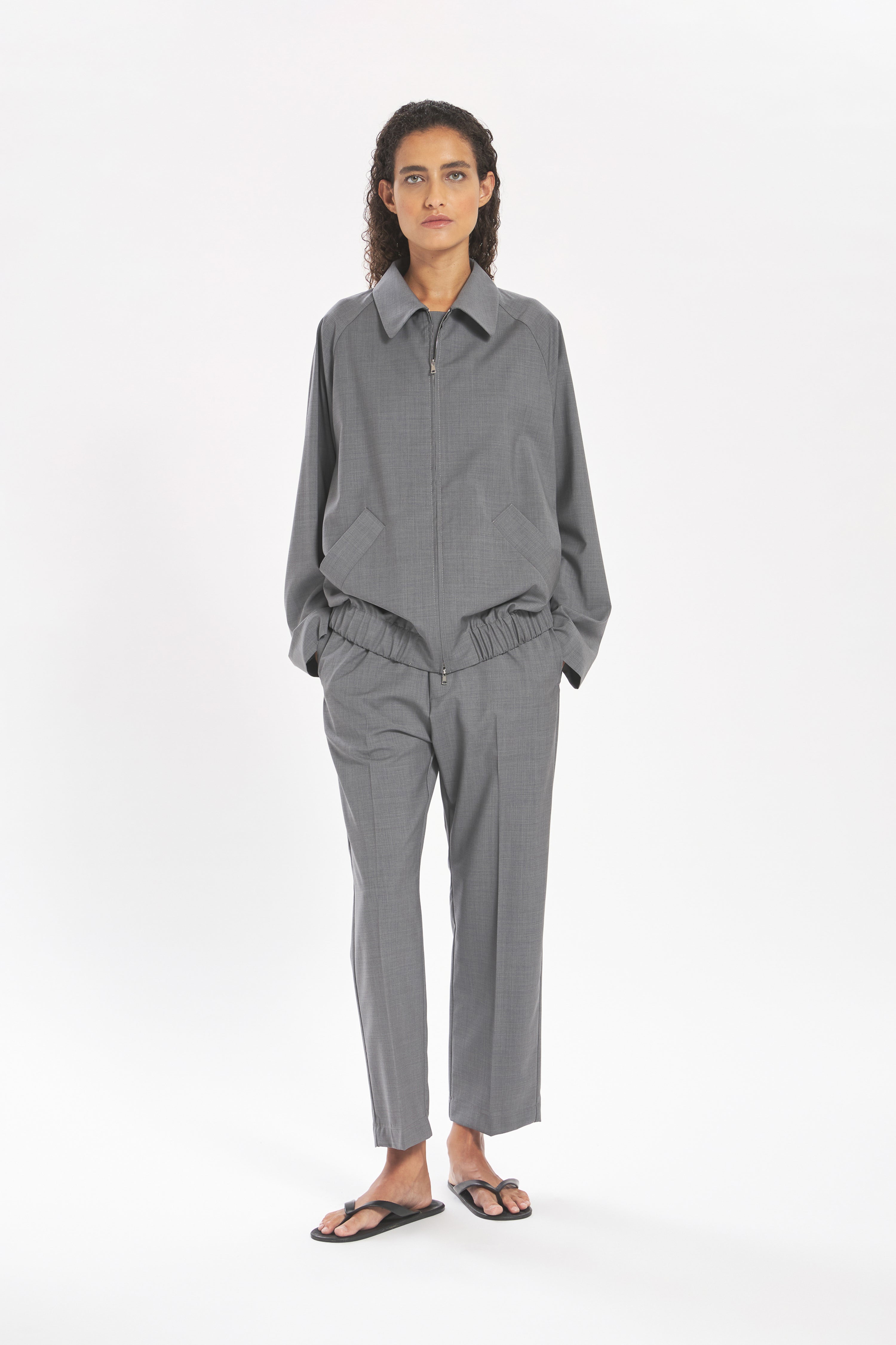 Coat Giona Tropical Grigio