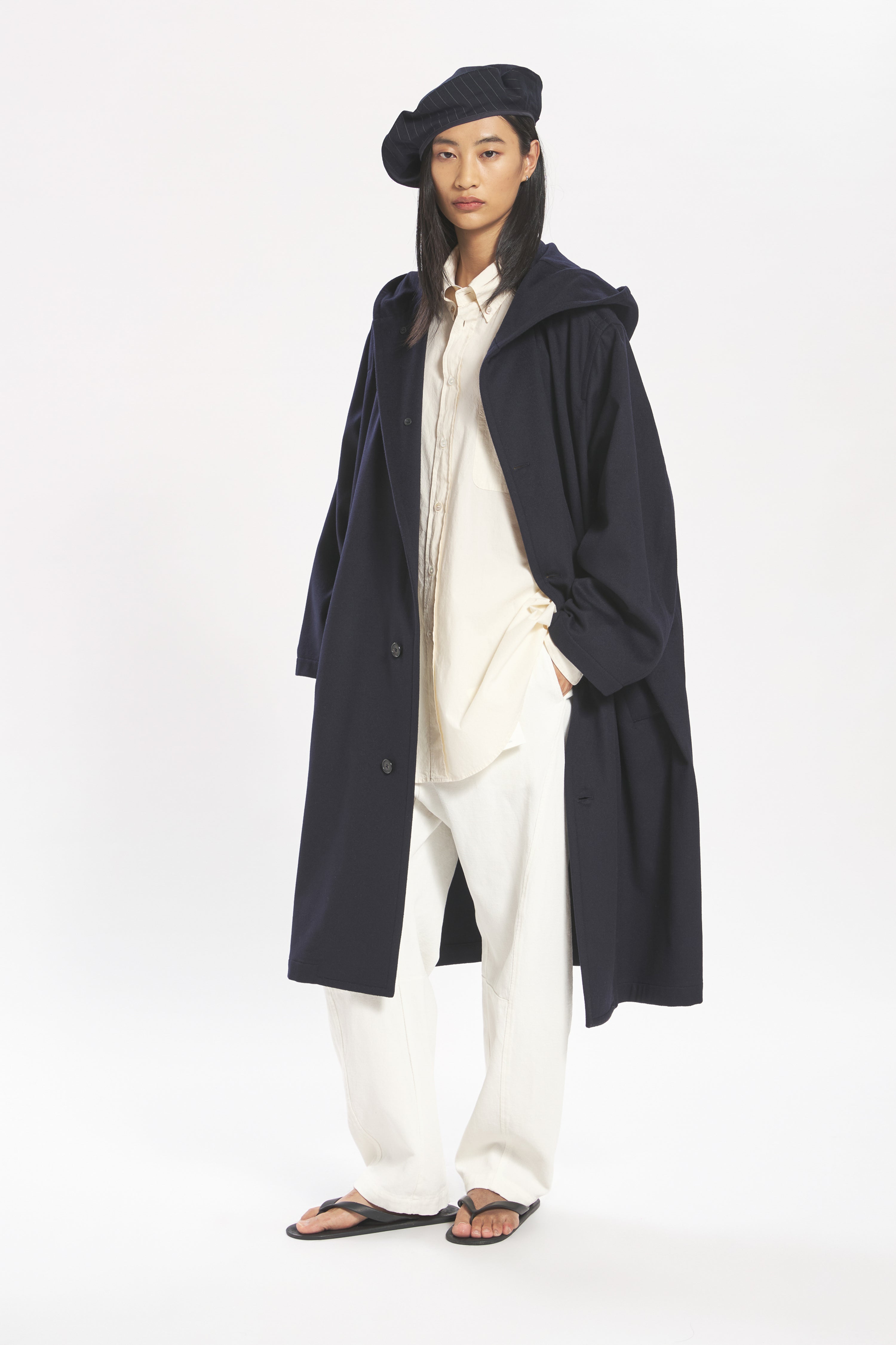 Coat Barnaba Cachemire Navy