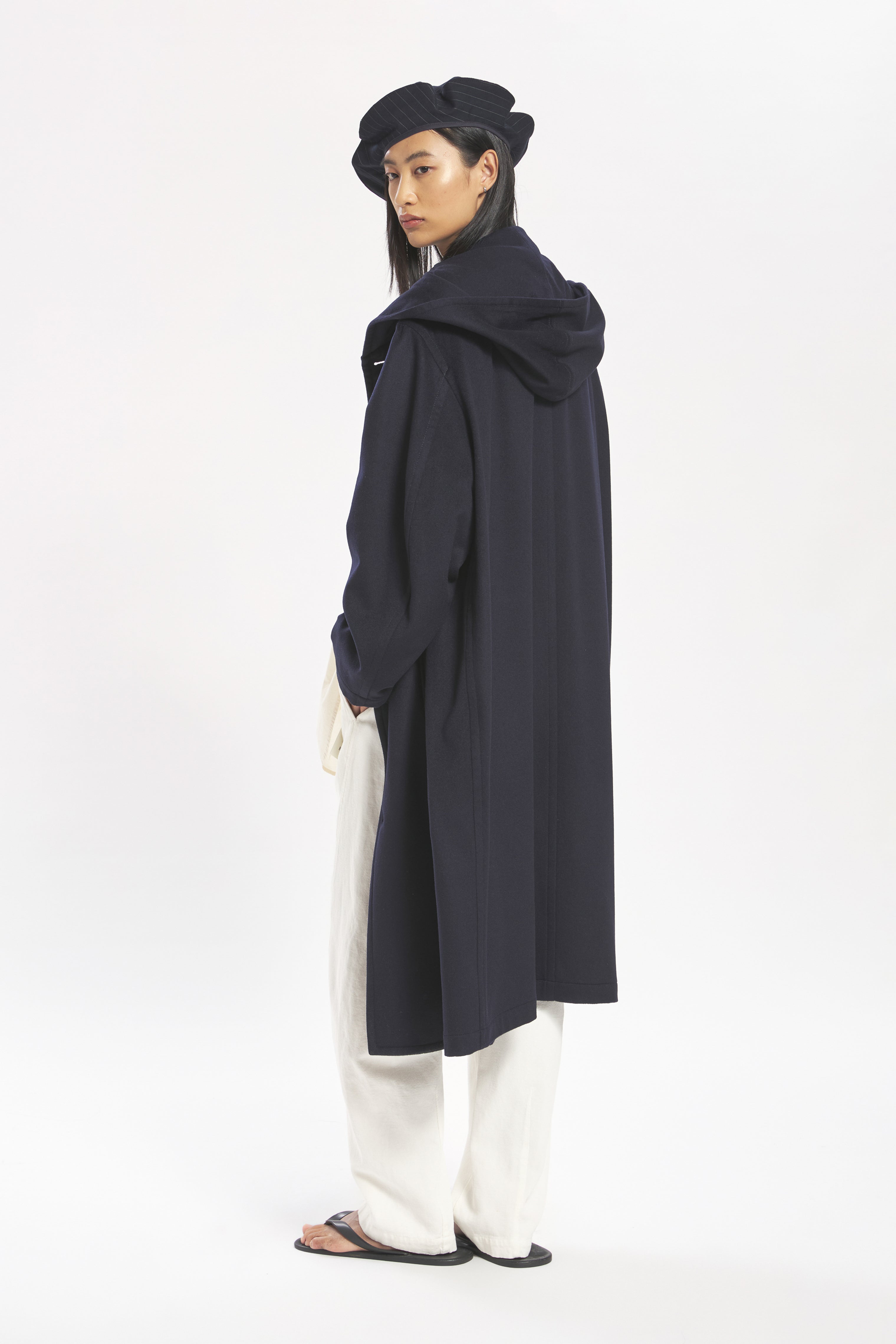 Coat Barnaba Cachemire Navy