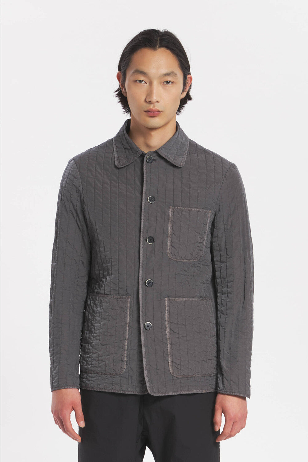 Coat Orno S Dogato Piombo