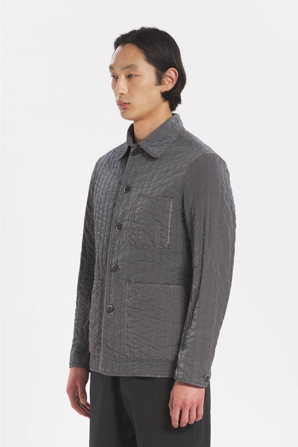 Coat Orno S Dogato Piombo