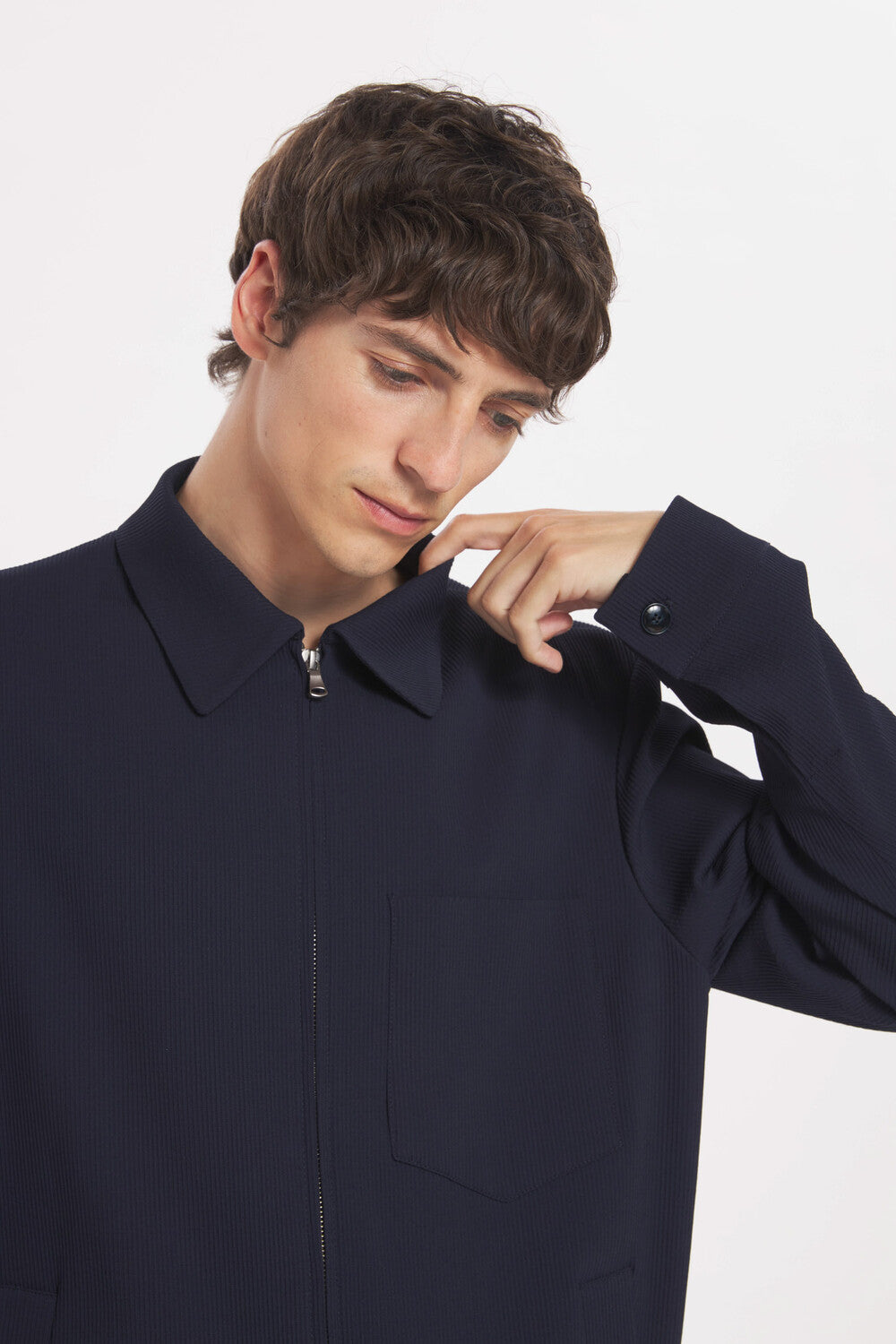 Coat Zaleto Folco Navy