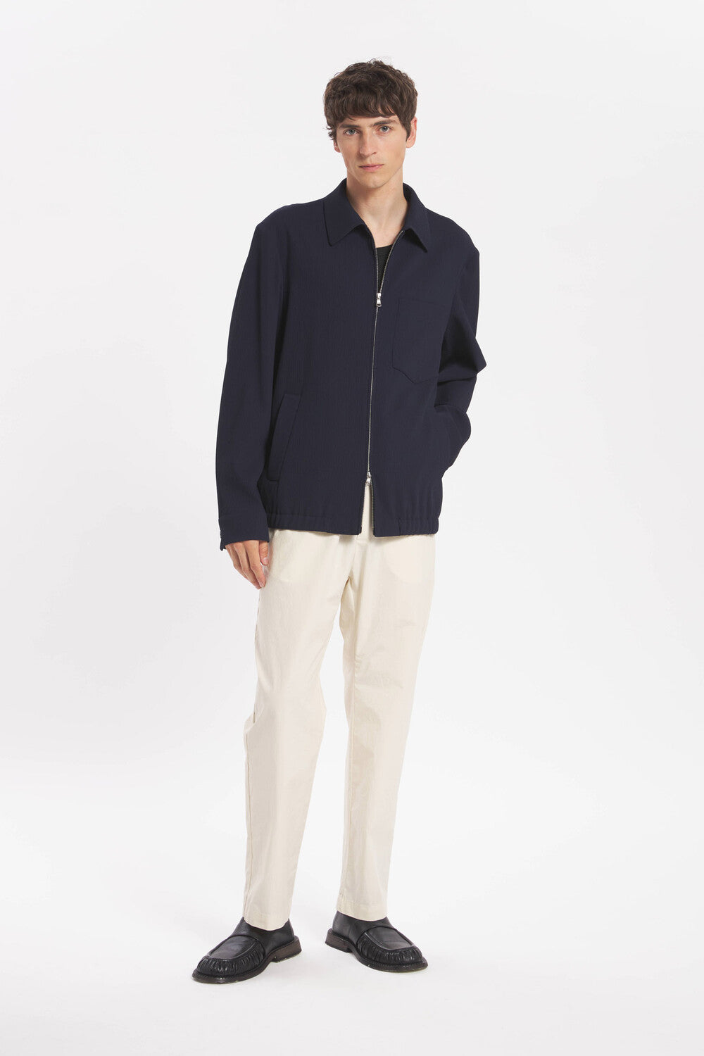 Coat Zaleto Folco Navy