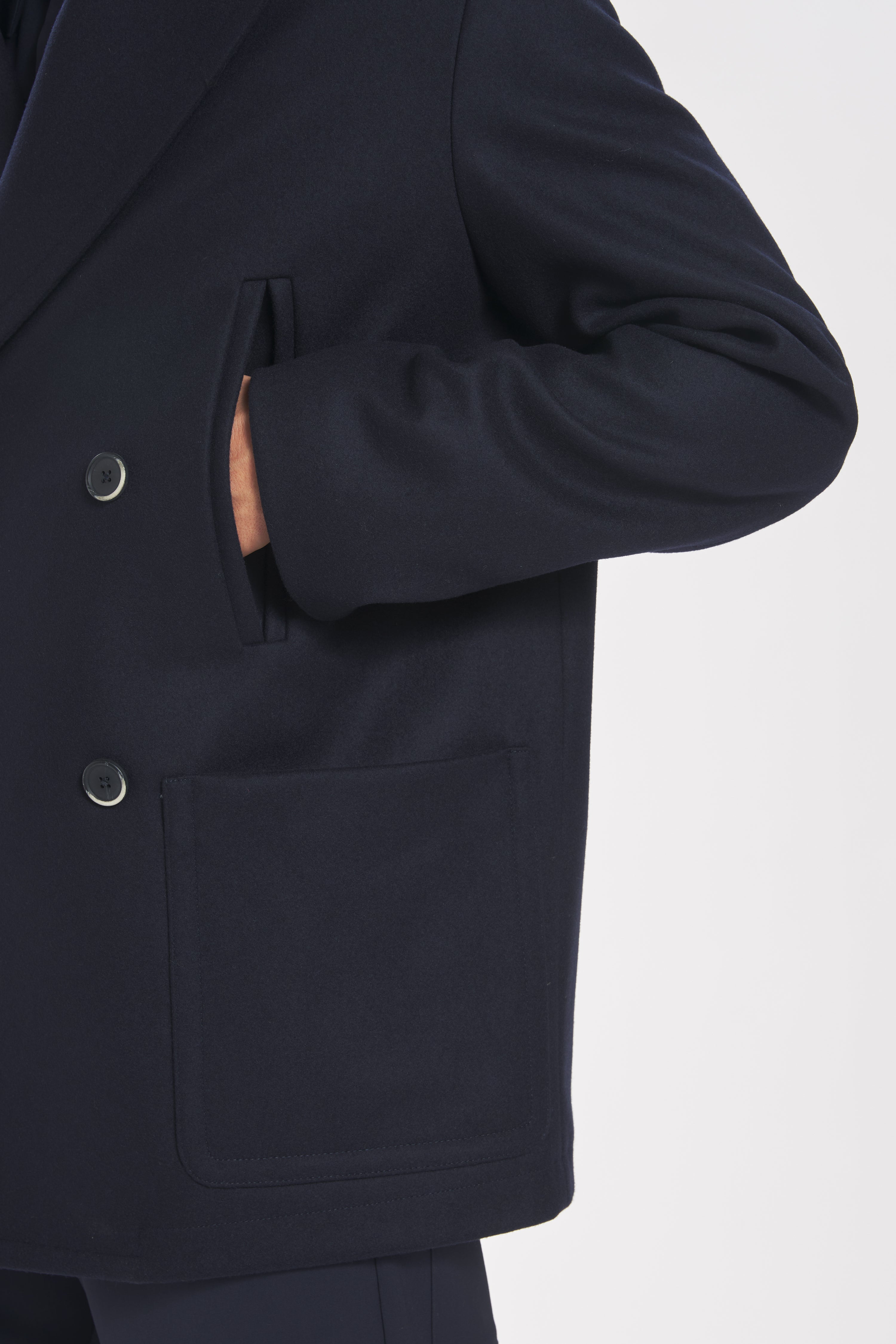 Coat Dosio Caramal Navy