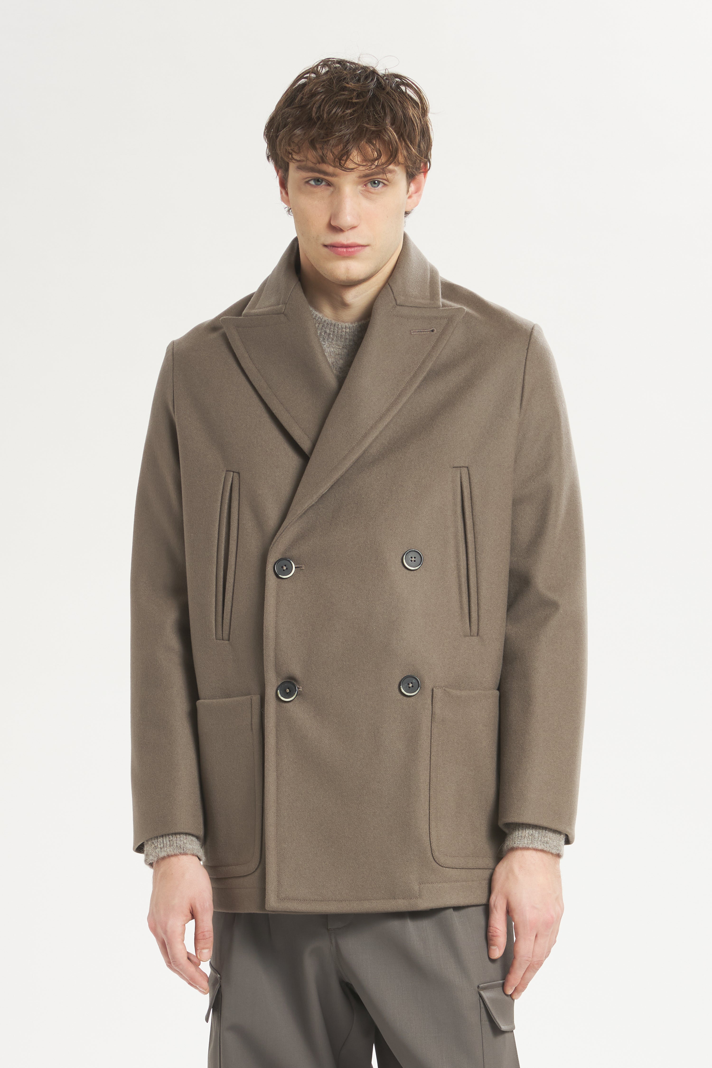 Coat Dosio Caramal Noce