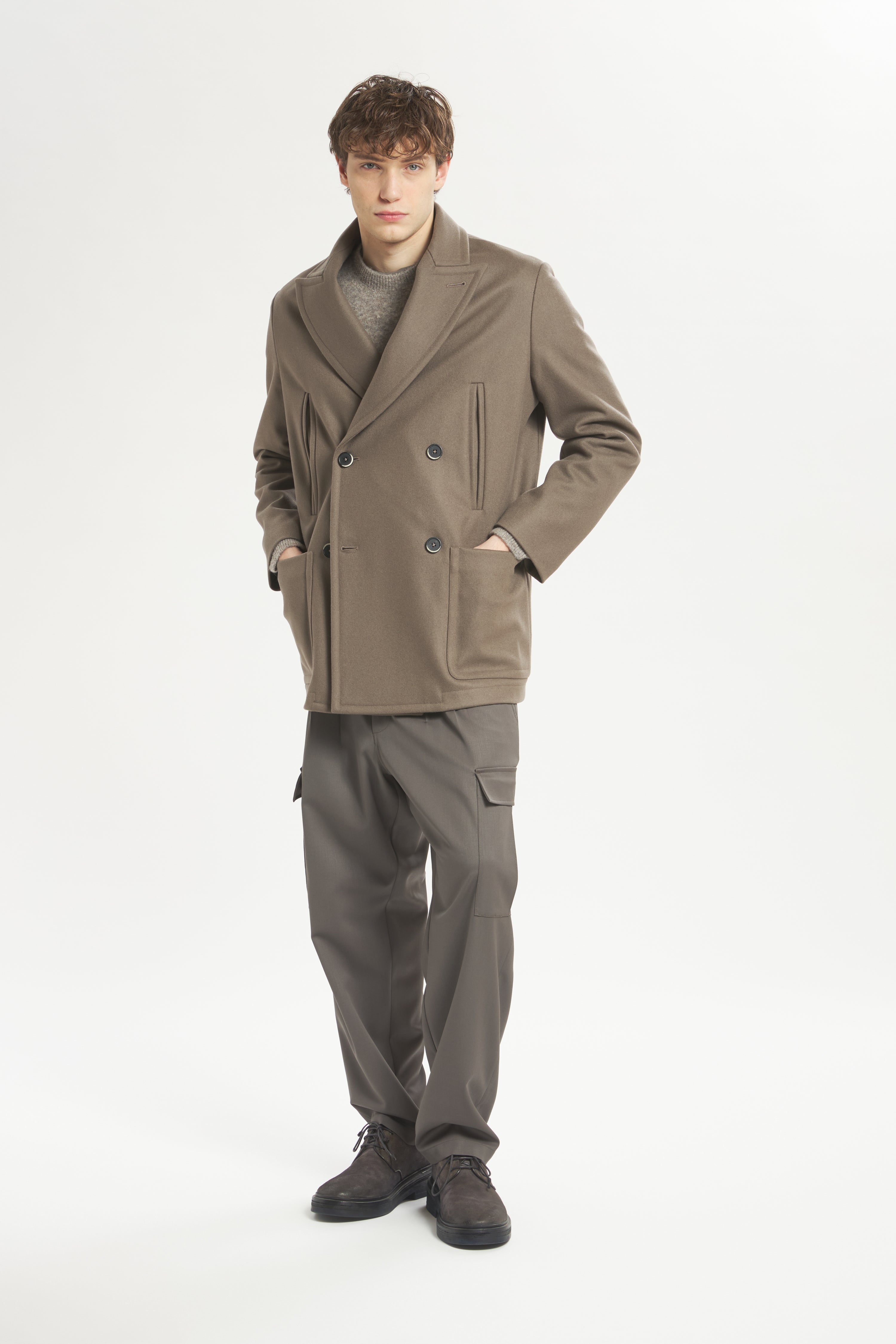 Coat Dosio Caramal Noce