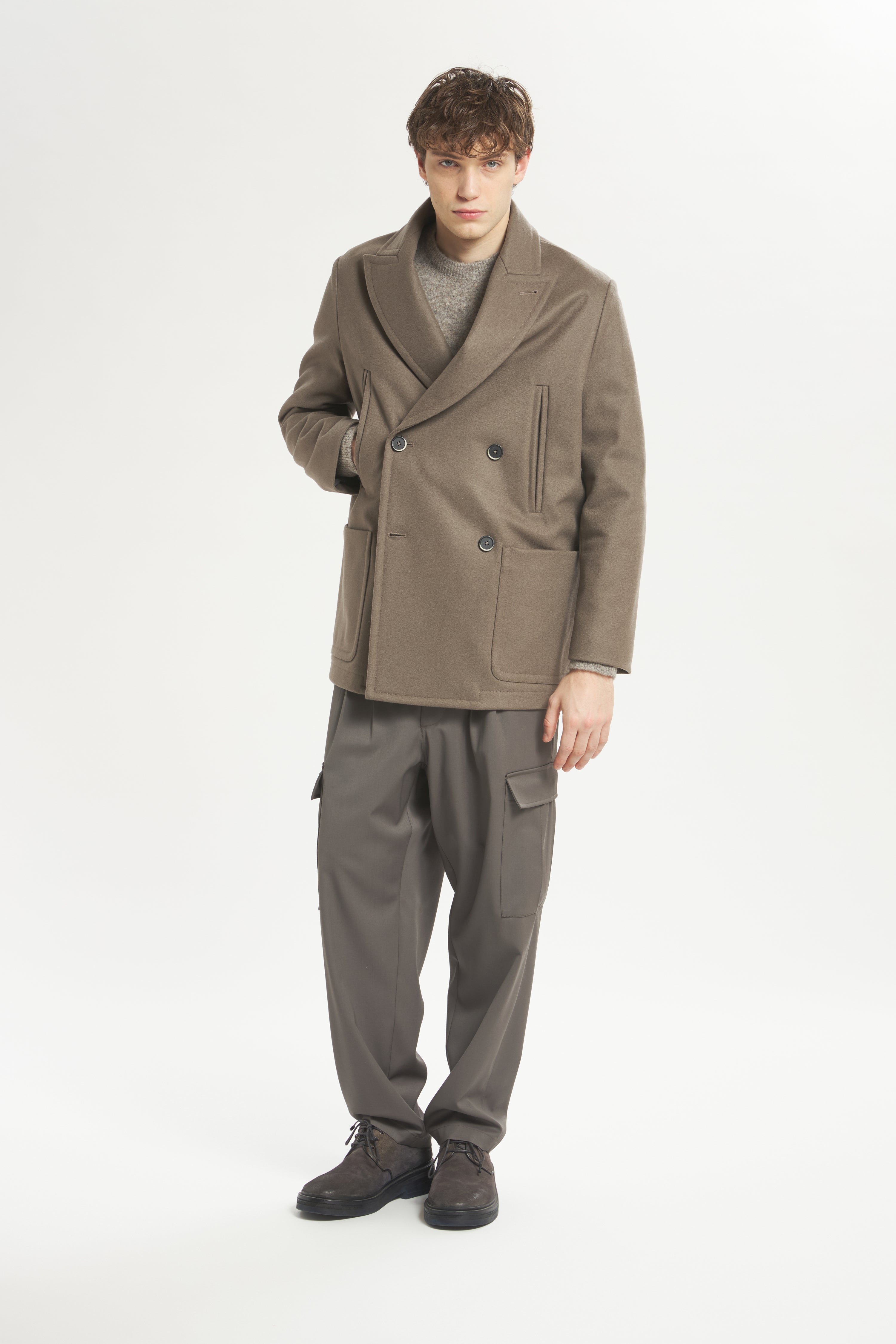 Coat Dosio Caramal Noce