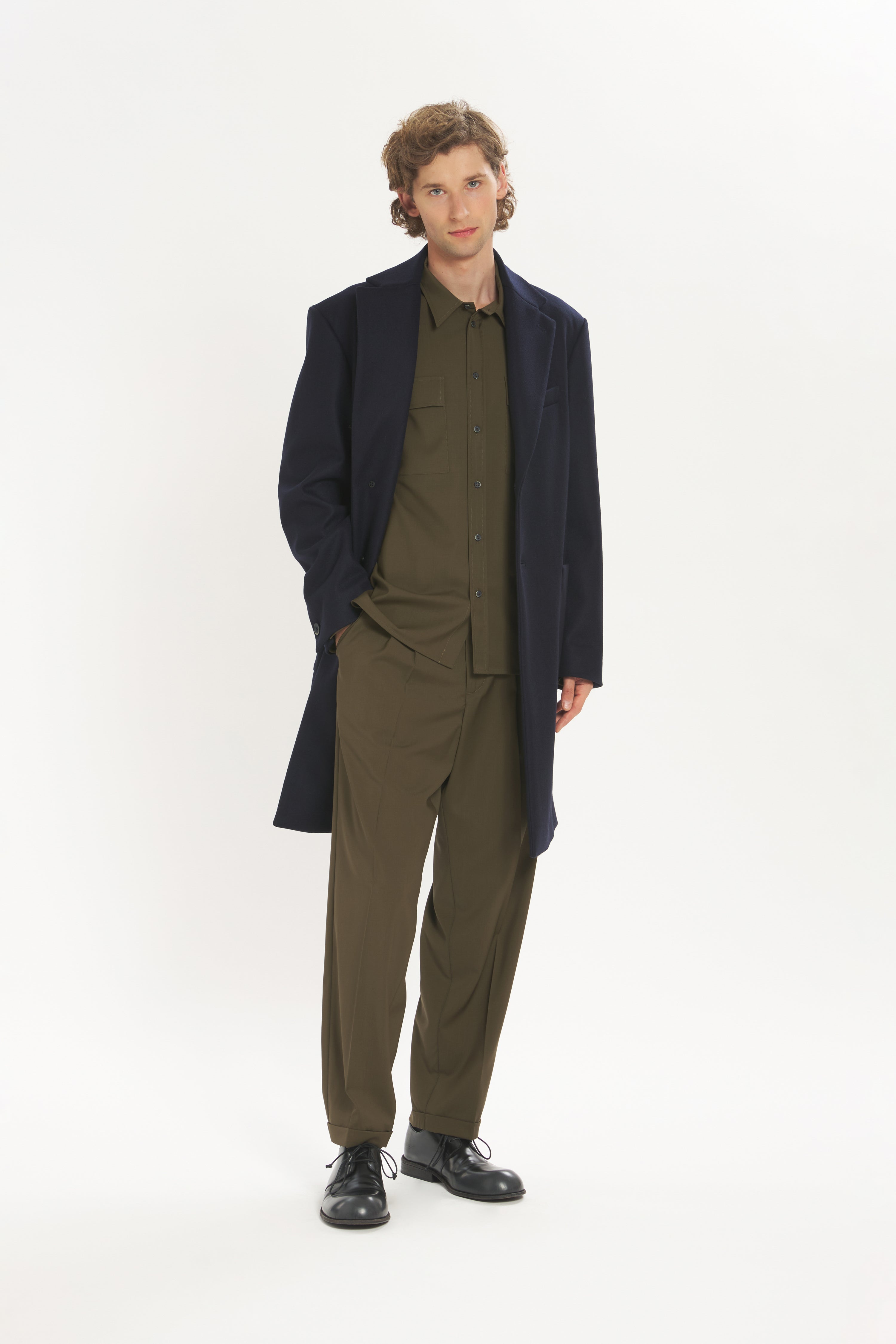 Coat Baron Caramal Navy