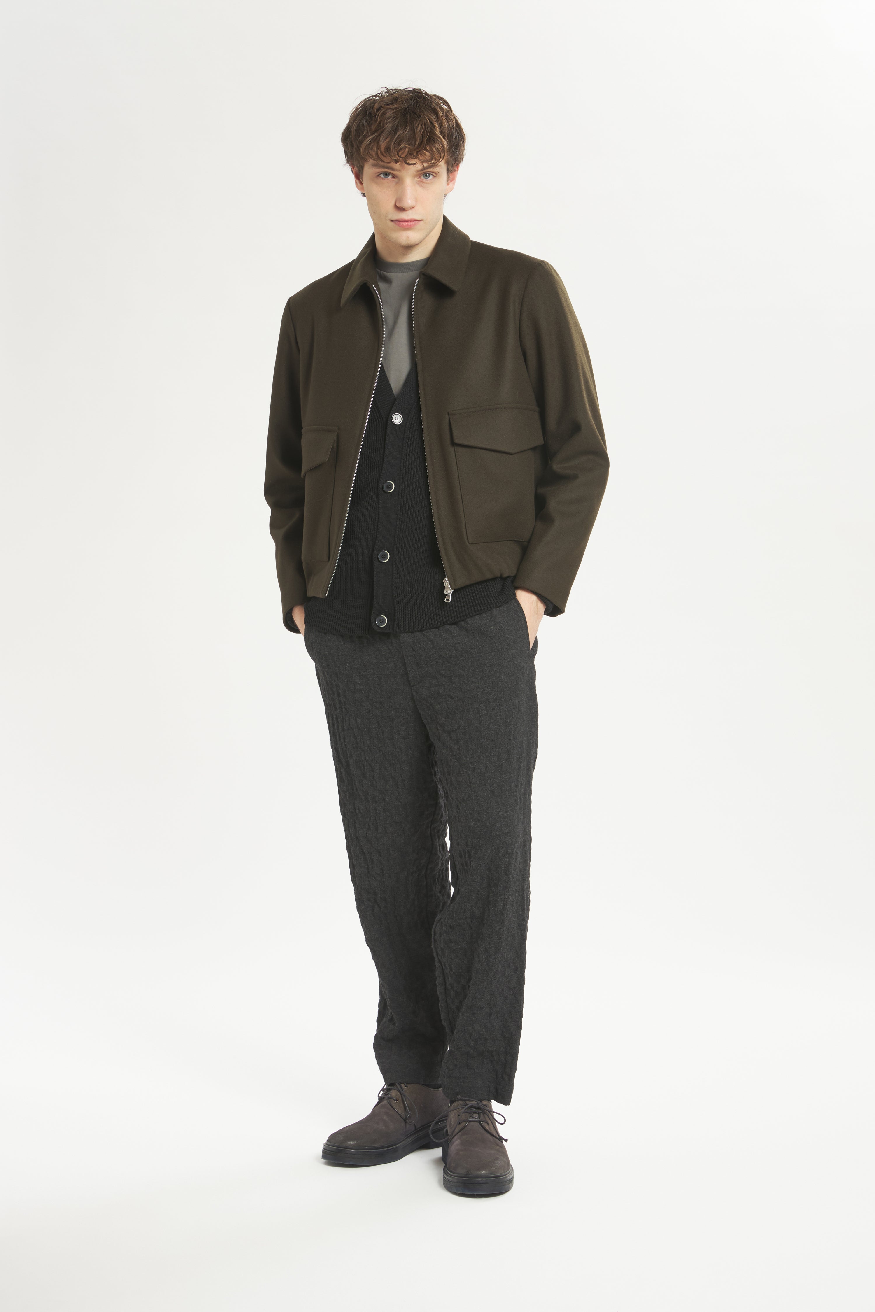 Blouson Magan Caramal Army