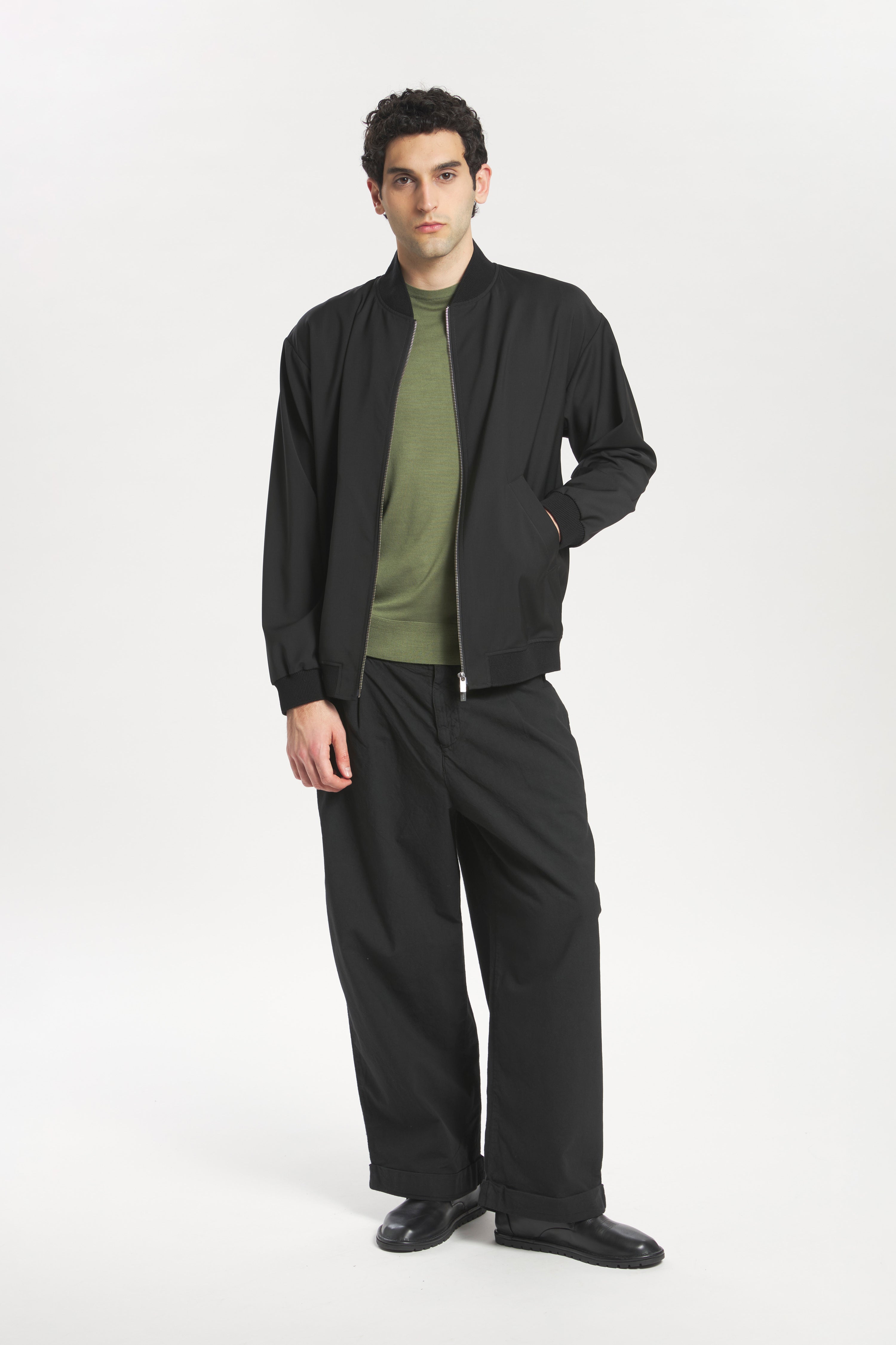 Blouson Gabier Tropical Nero