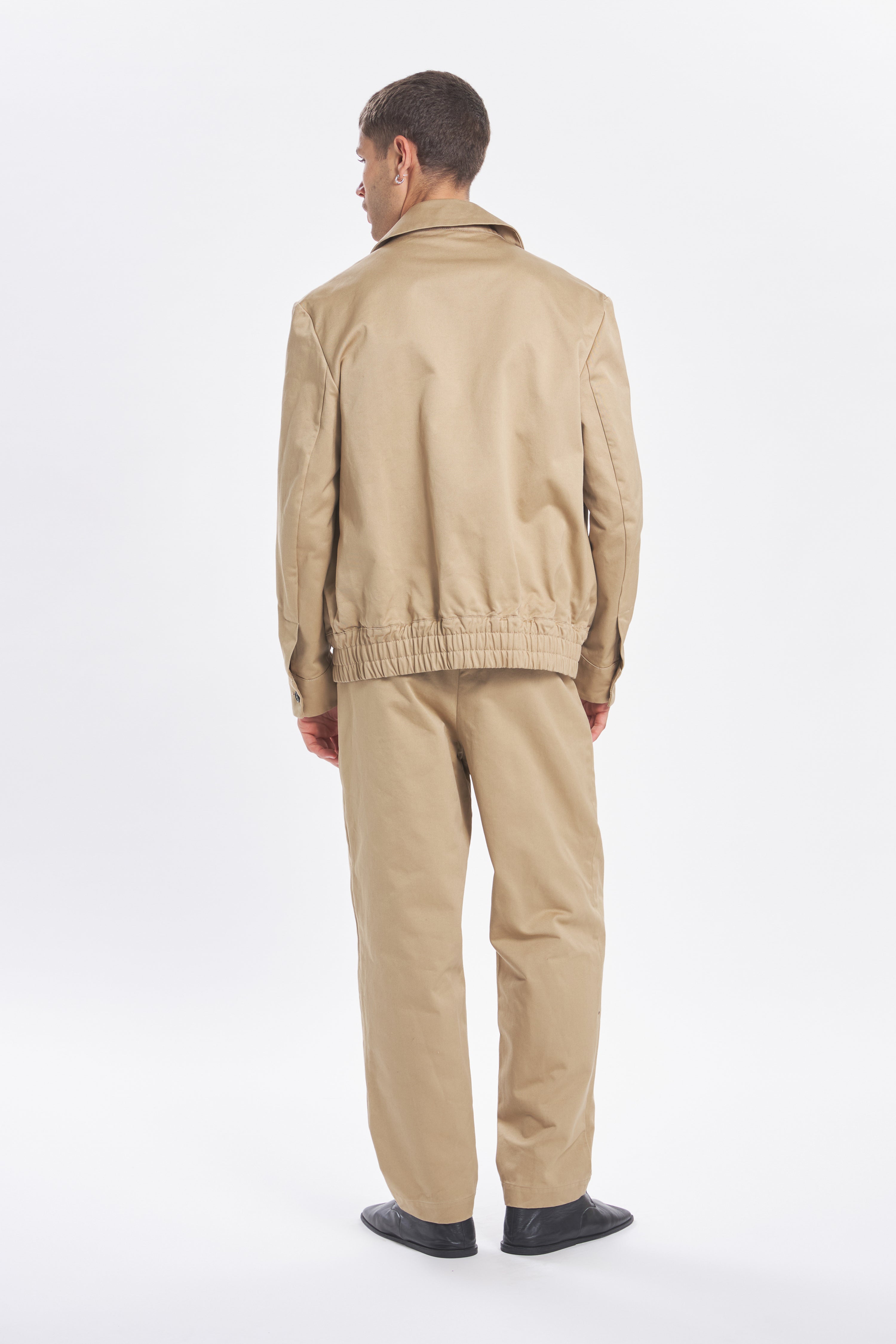 Coat Tibio Varotto Khaki