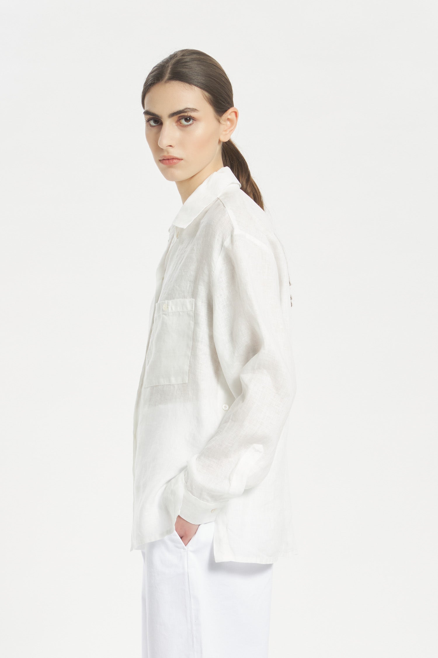 Shirt Cristy Telino Bianco